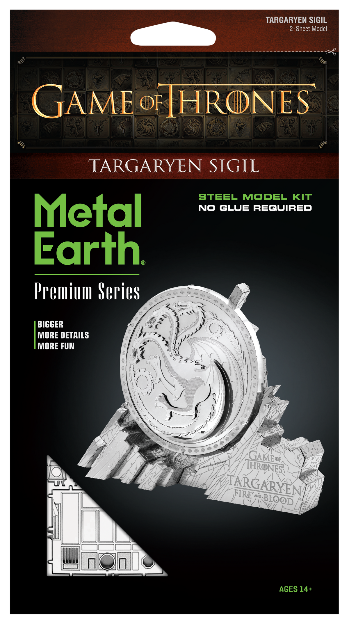 Metal Earth - Premium Series - Game of Thrones: Iron Throne Model Kit