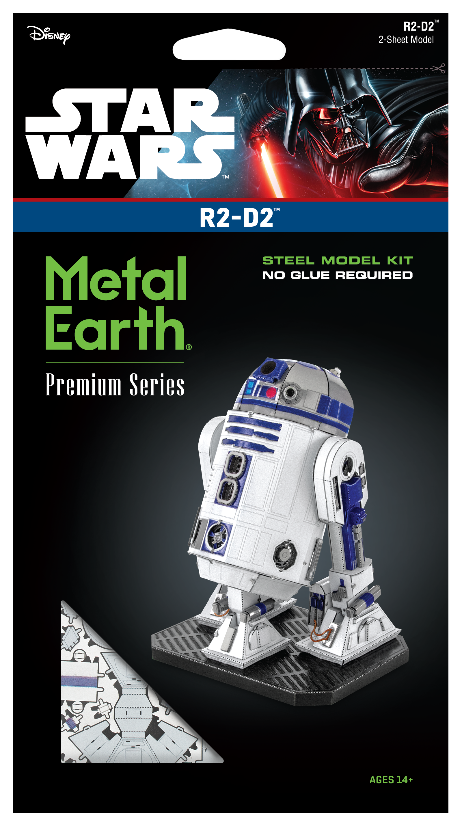 Metal Earth - Premium Series - Star Wars: R2-D2 Model Kit