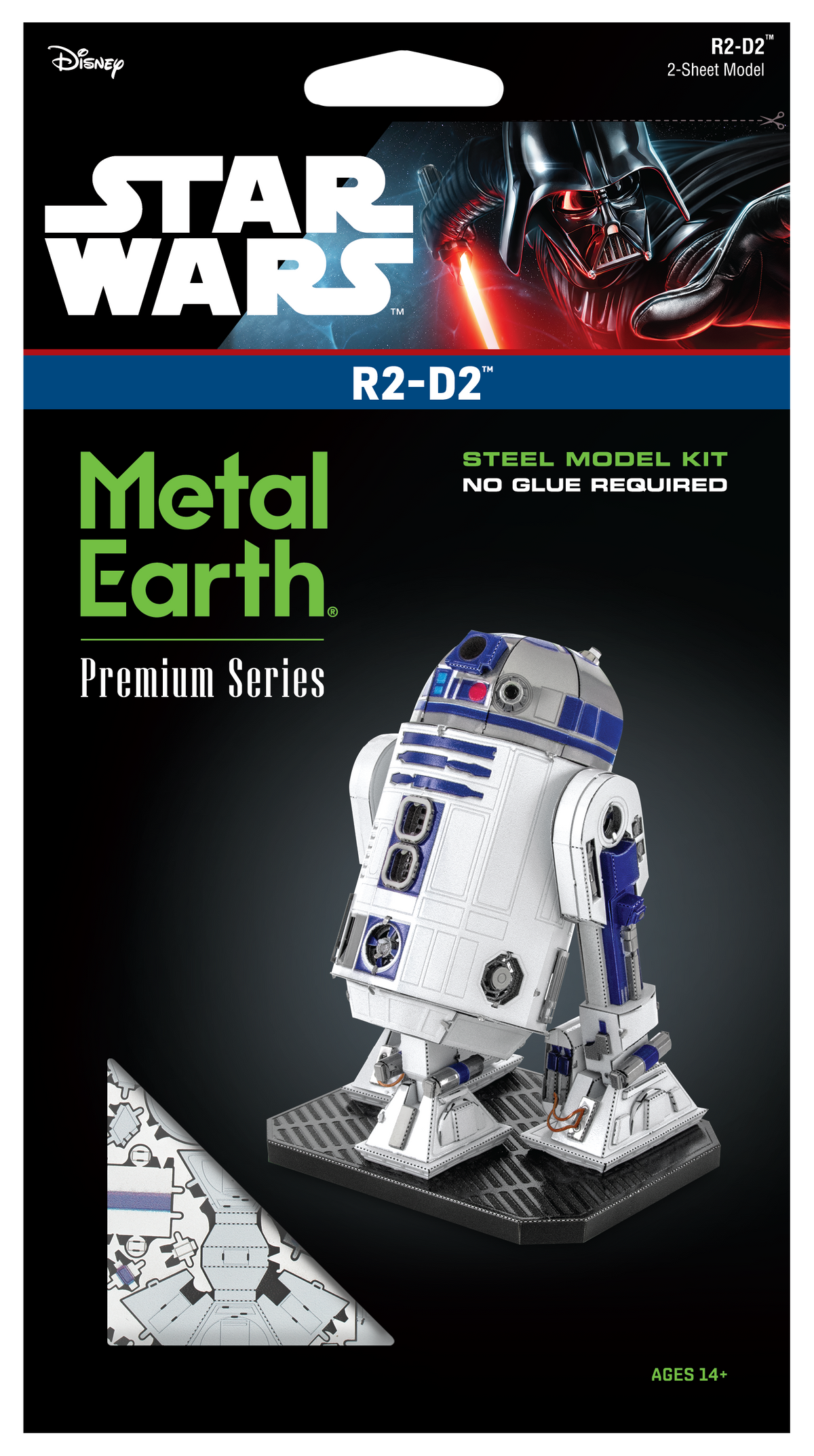 Metal Earth - Premium Series - Star Wars: R2-D2 Model Kit