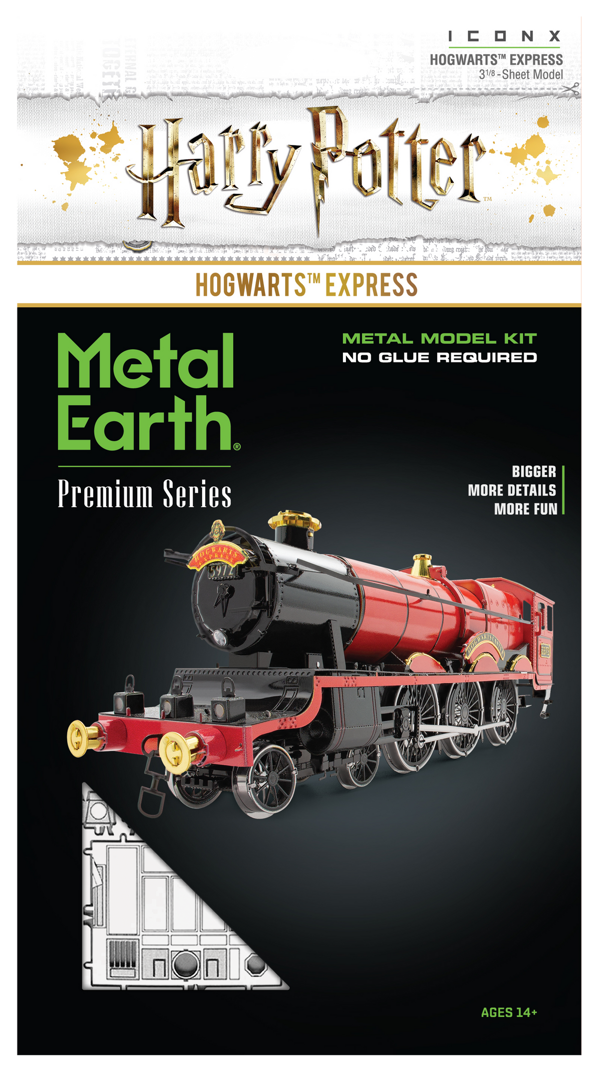 Metal Earth - Premium Series - Harry Potter: Hogwarts Express Model Kit