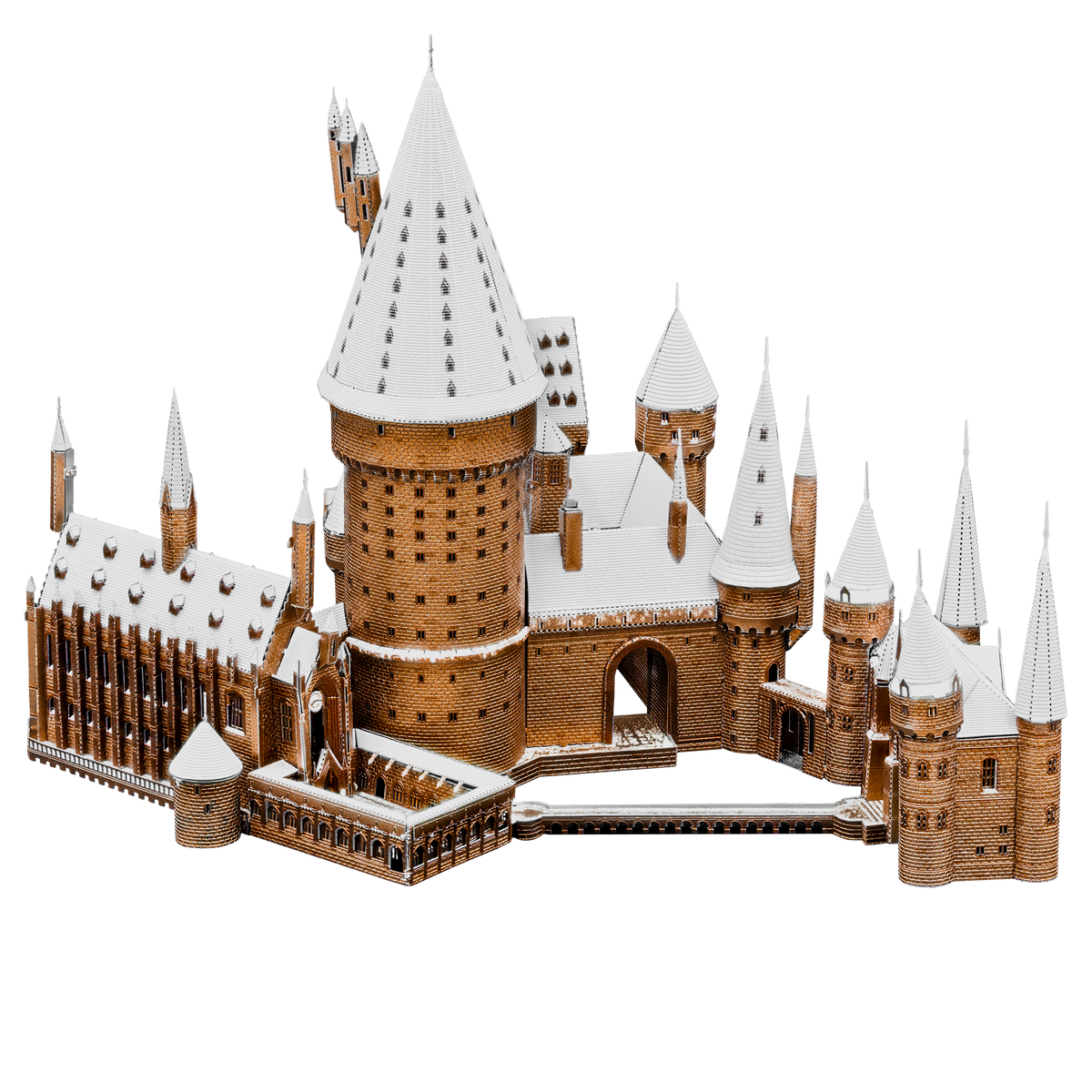 Metal Earth - Premium Series - Harry Potter: Hogwarts in Snow Model Kit