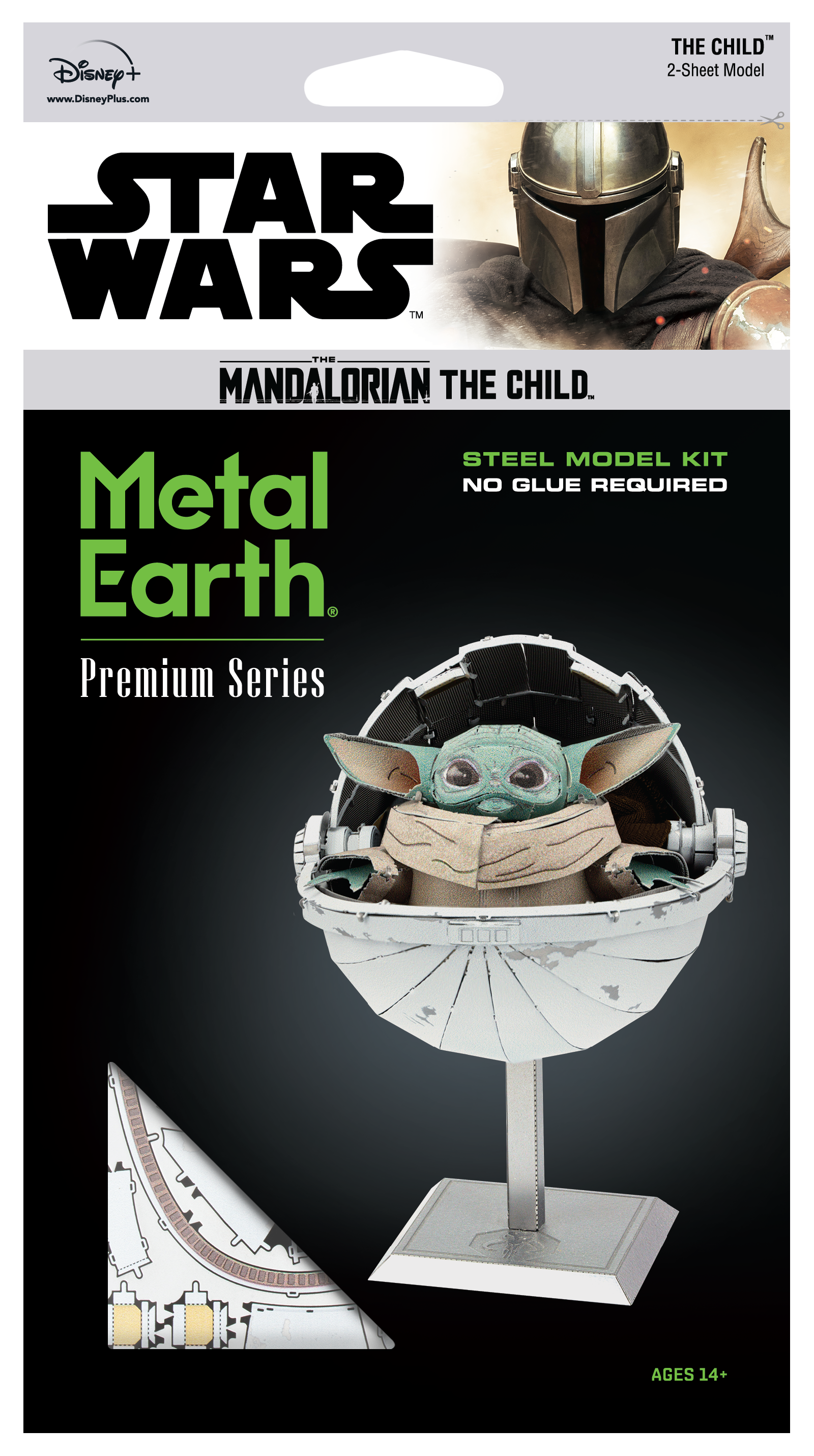 Metal Earth - Premium Series - Star Wars: The Child Model Kit