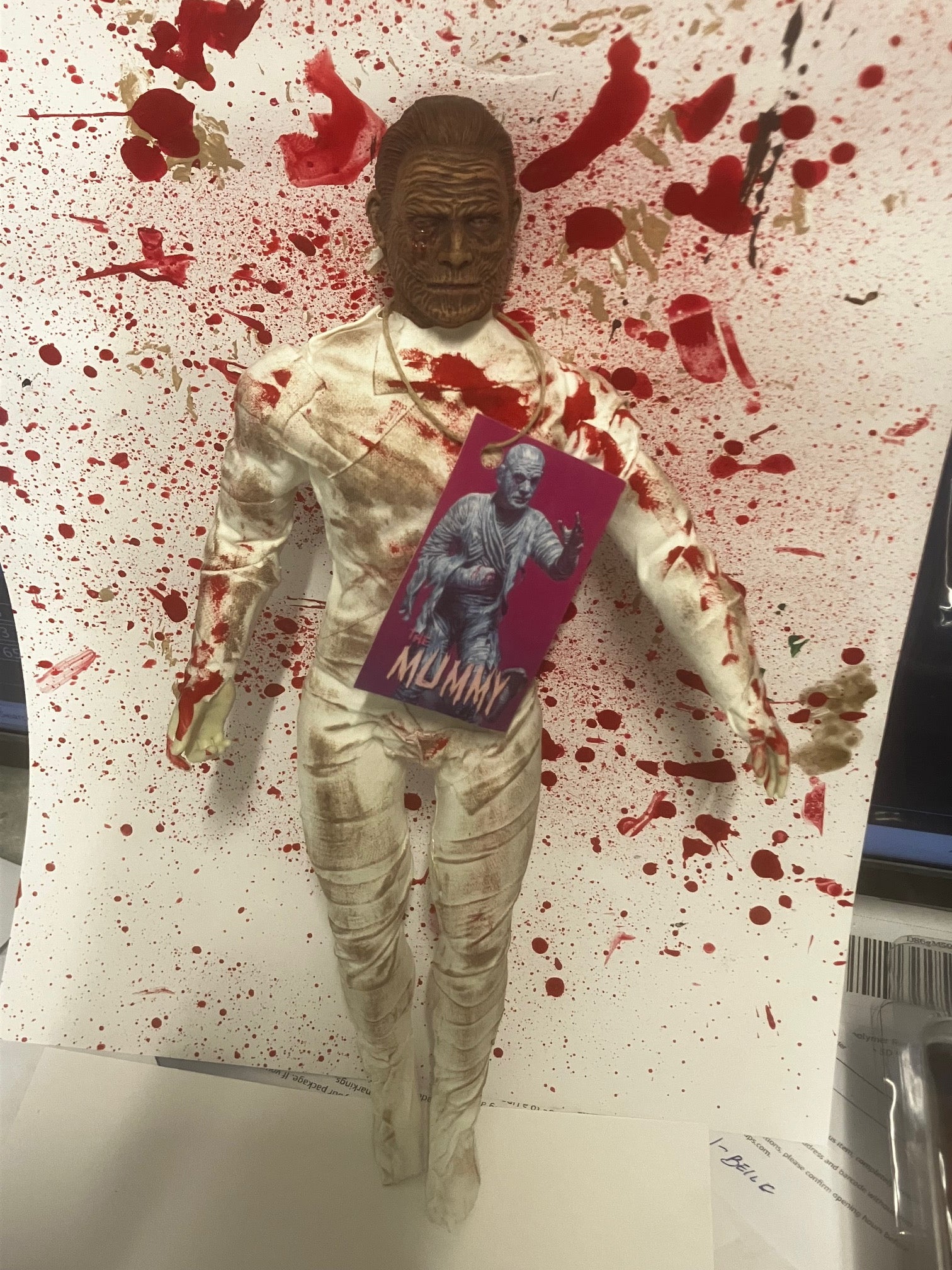 Brentz Dolz The Mummy - Lon Chaney Jr 14" Art Action Figure