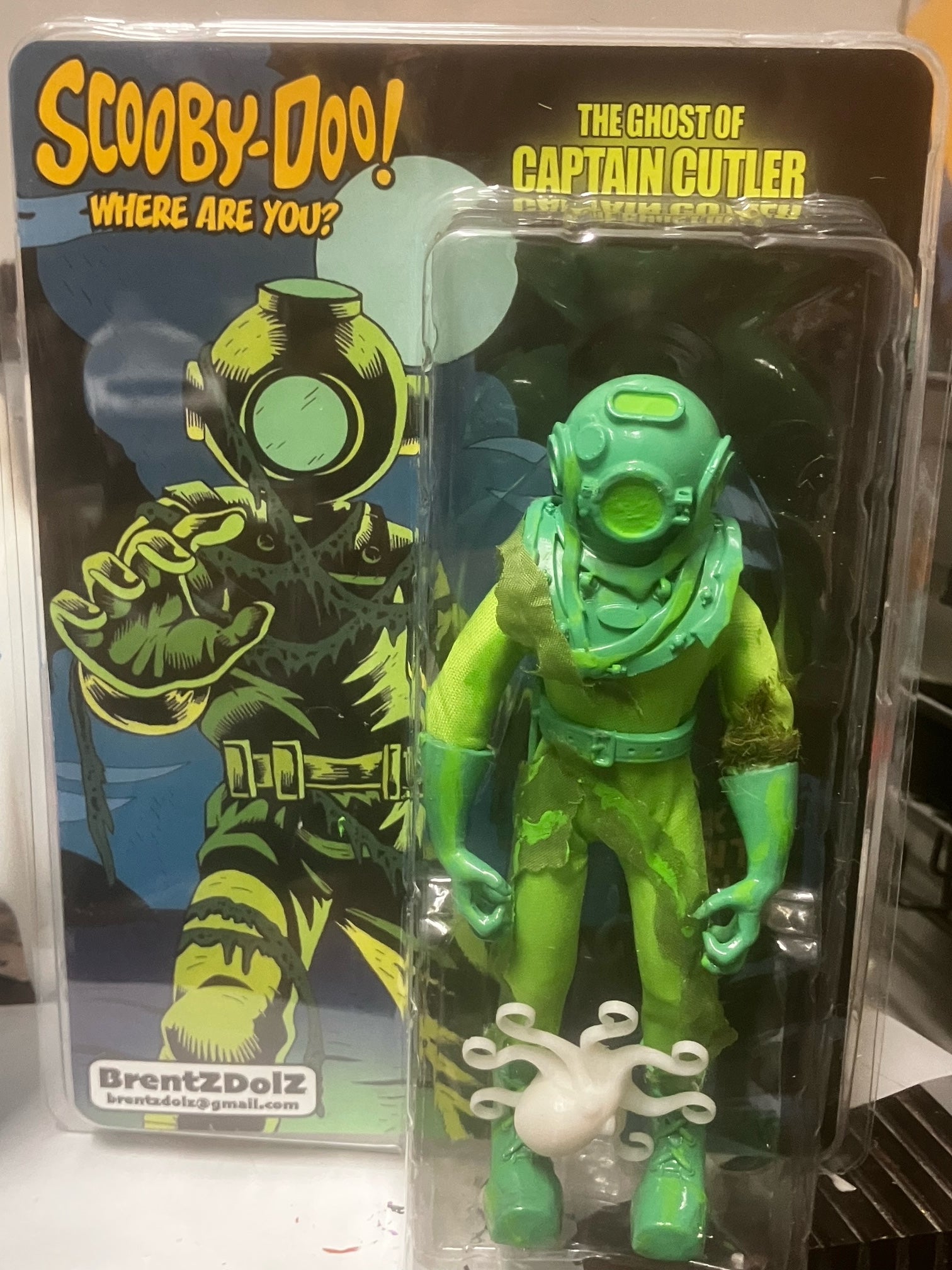 Brentz Dolz Scooby-Doo - Captain Cutler 8" Action Figure