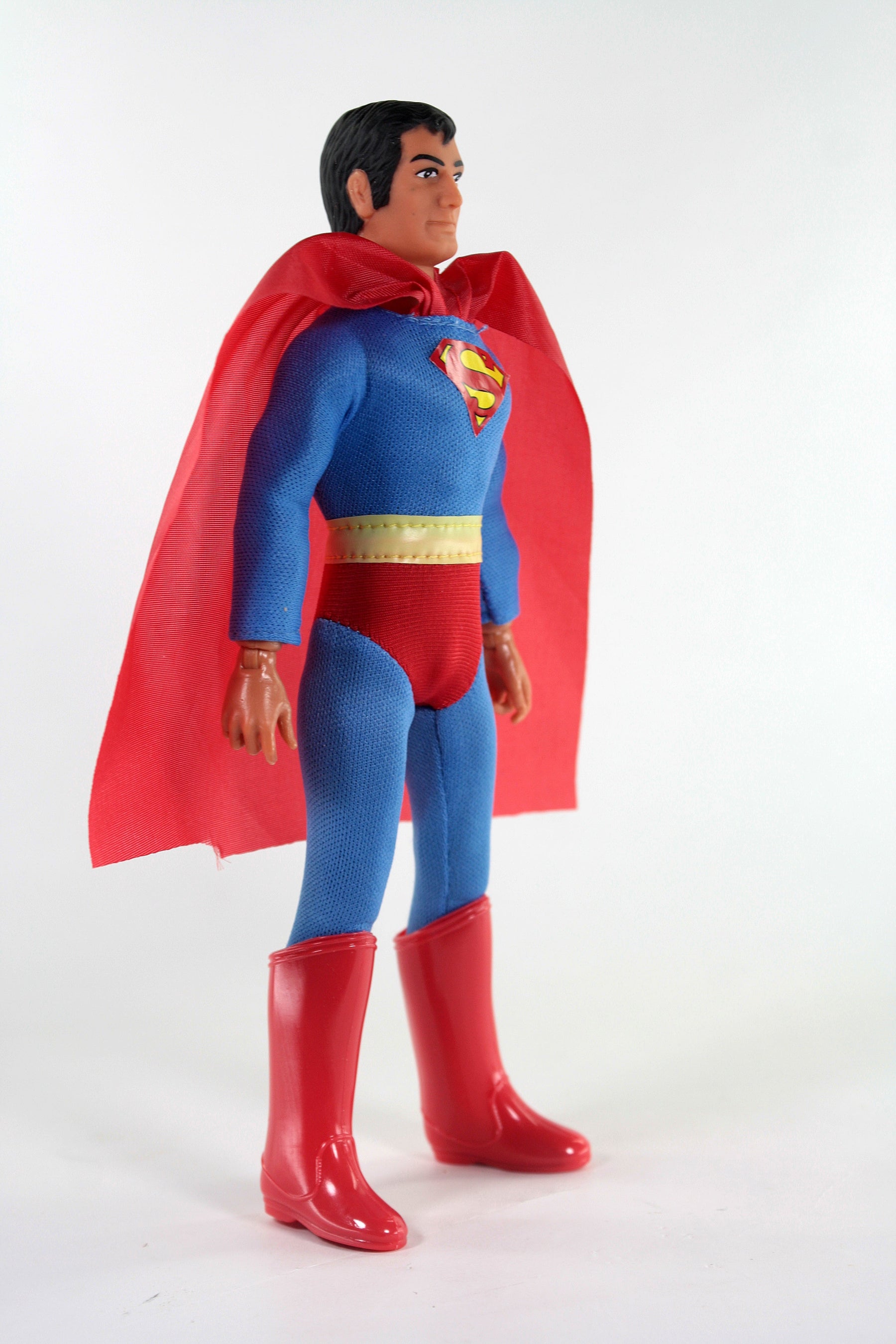 Damaged Package Mego Wave 16 - Superman 50th Anniversary World's Greatest Superheroes (Classic Box) 8" Action Figure