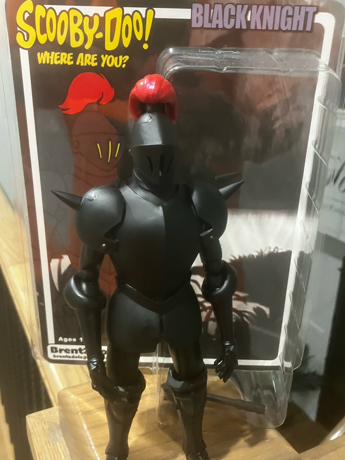 Brentz Dolz Scooby-Doo - Black Knight 8" Art Action Figure