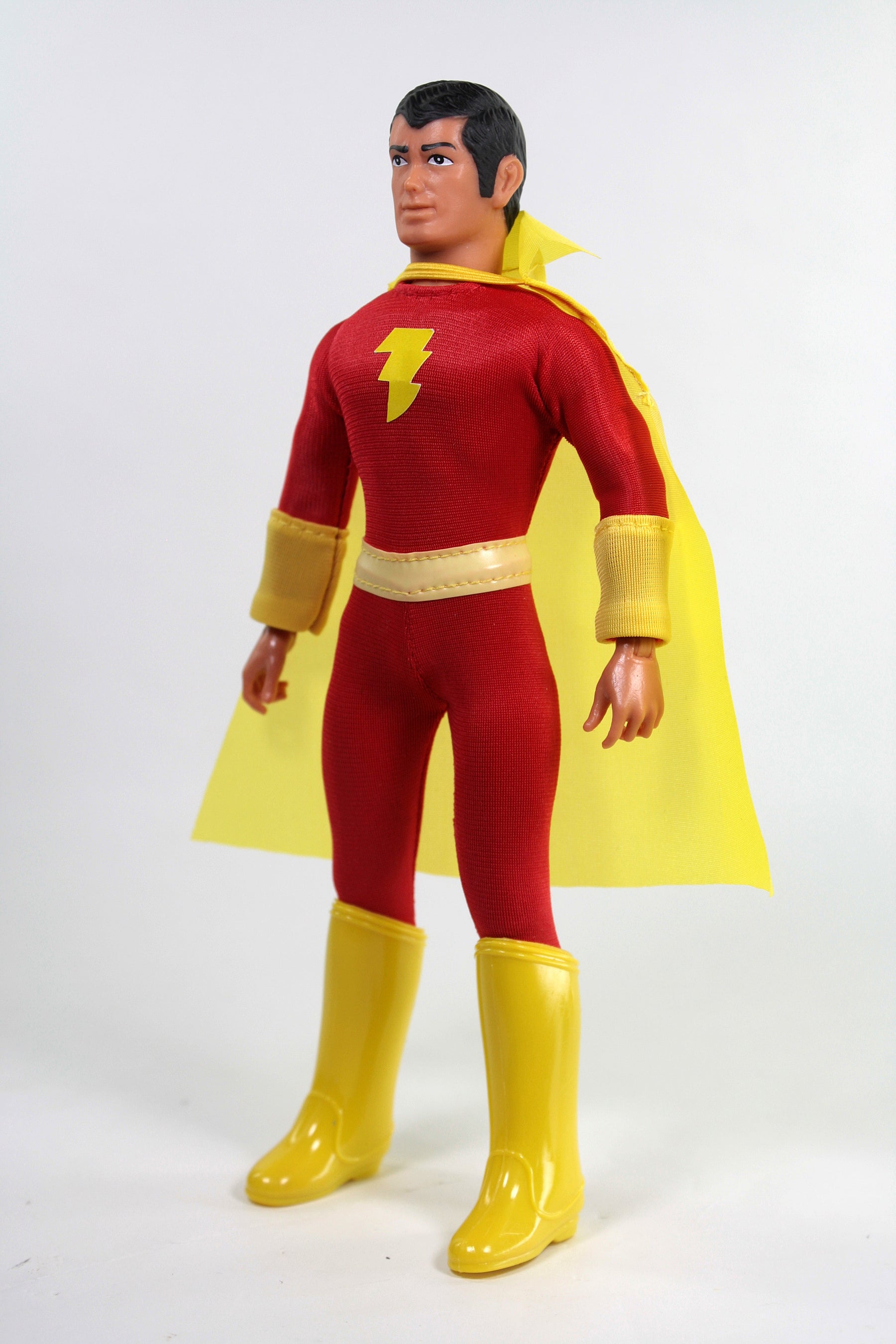 Damaged Package Mego Wave 16 - Shazam 50th Anniversary World's Greatest Superheroes (Classic Box) 8" Action Figure