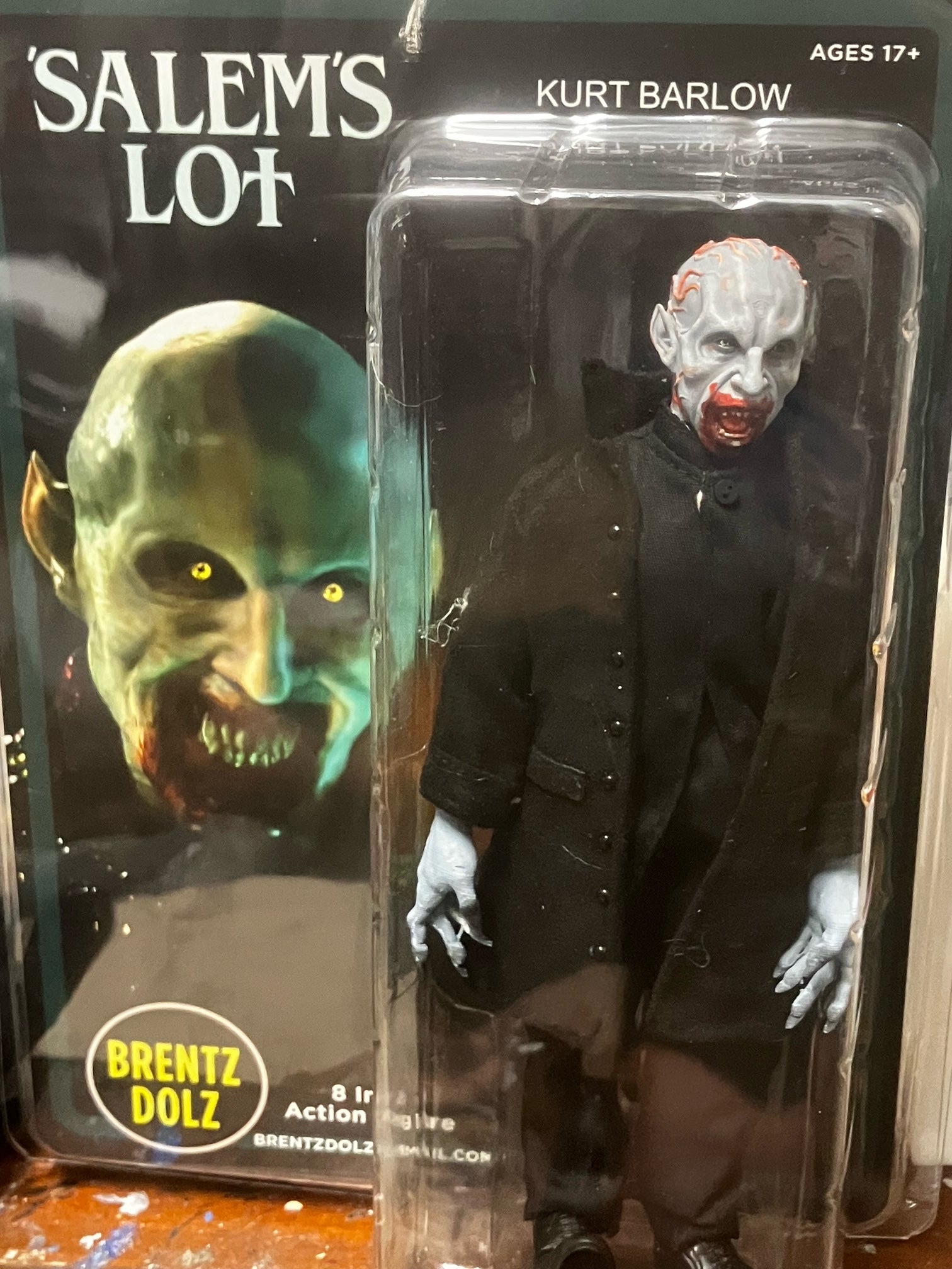 Brentz Dolz Salem's Lot - Kurt Barlow 8" Art Action Figure