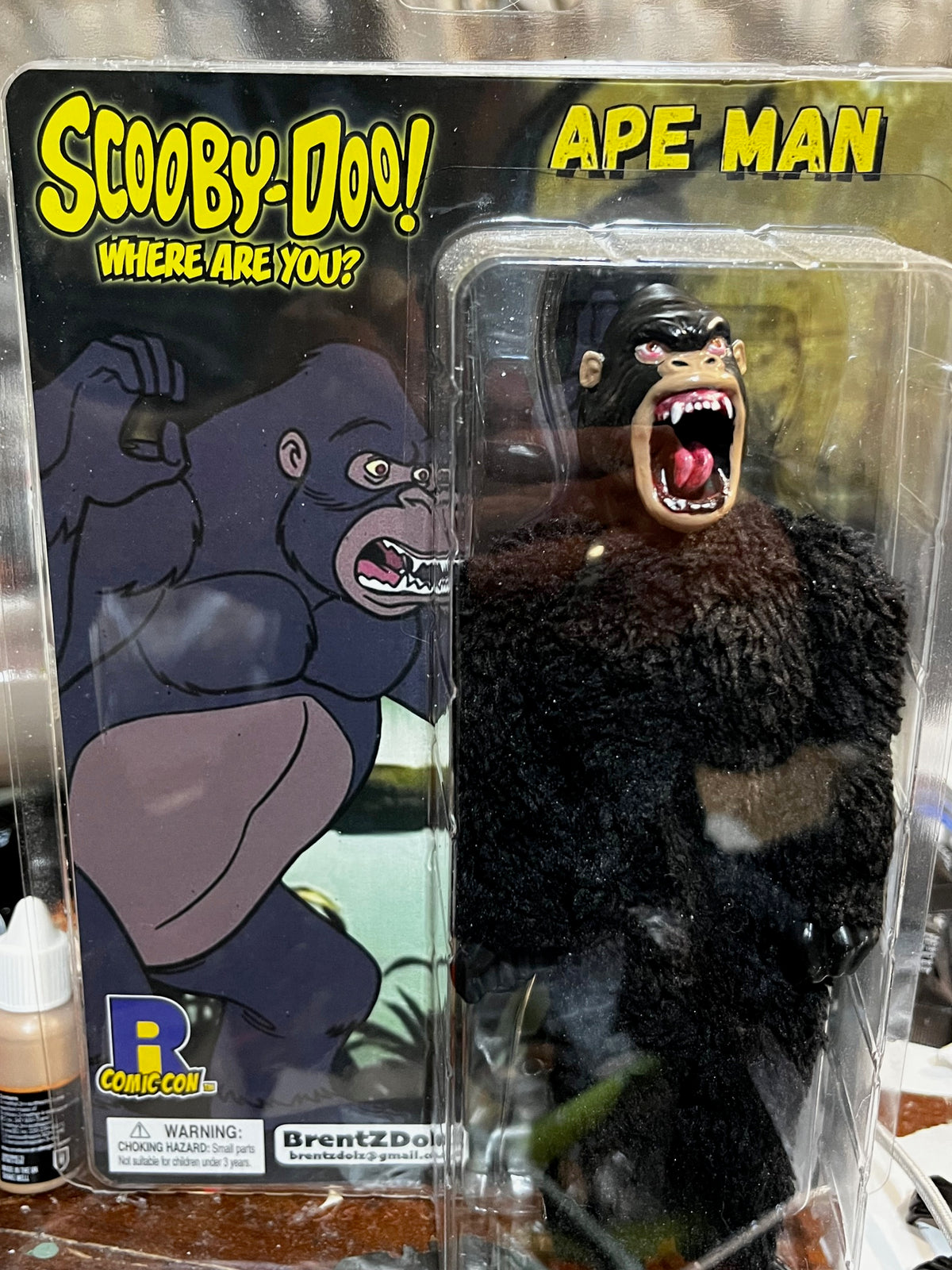 Brentz Dolz Scooby-Doo - Ape Man 8" Art Action Figure