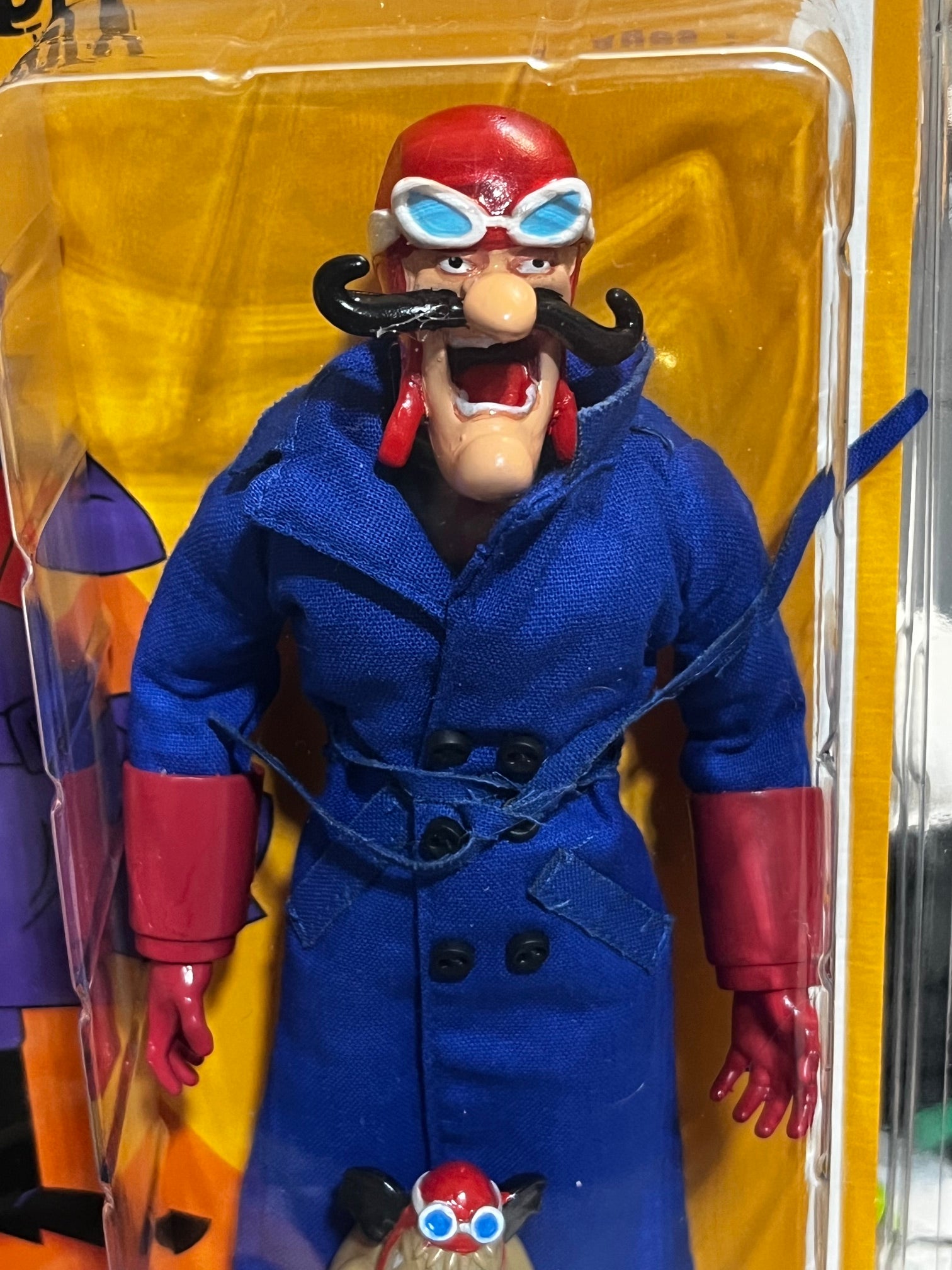 Brentz Dolz Wacky Races - Dick Dastardly & Muttley 8" Art Action Figure