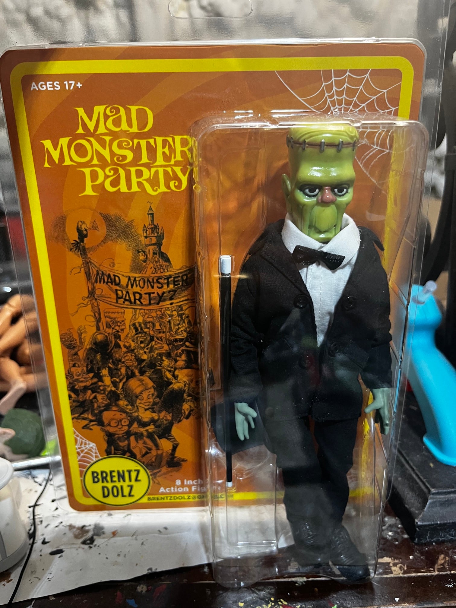 Brentz Dolz Mad Monster Party - The Monster 8" Art Action Figure