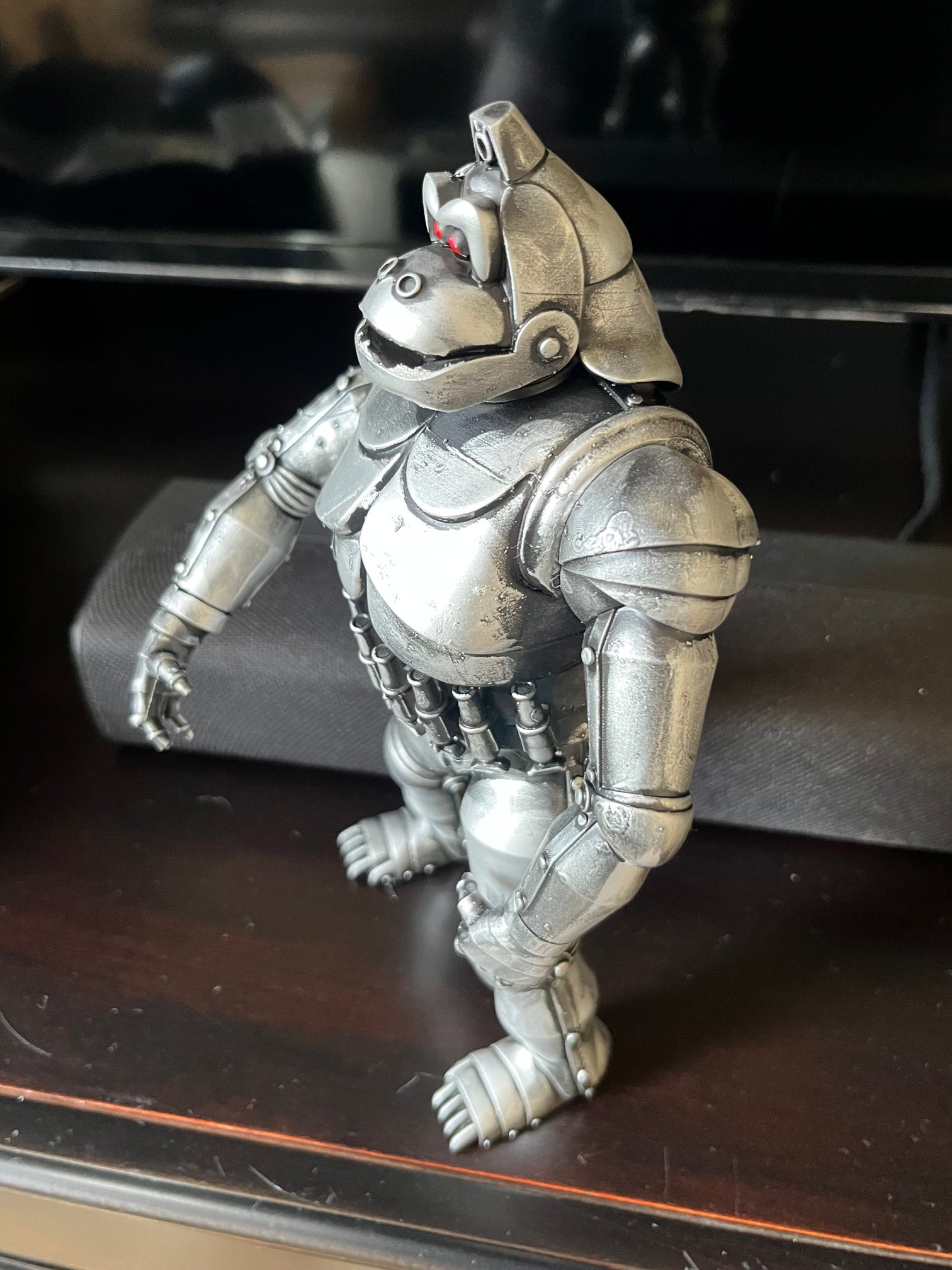 Brentz Dolz - Mecha King Kong (Silver) (Loose No Packaging) 8" Art Action Figure