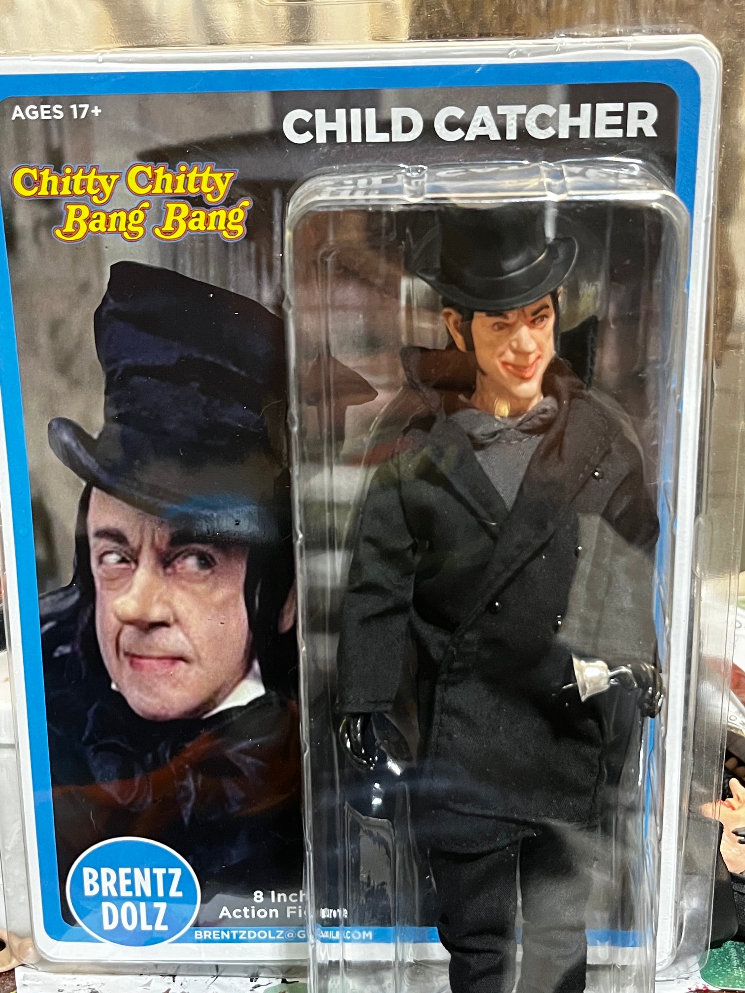 Brentz Dolz Chitty Chitty Bang Bang - The Child Catcher 8" Art Action Figure - Zlc Collectibles