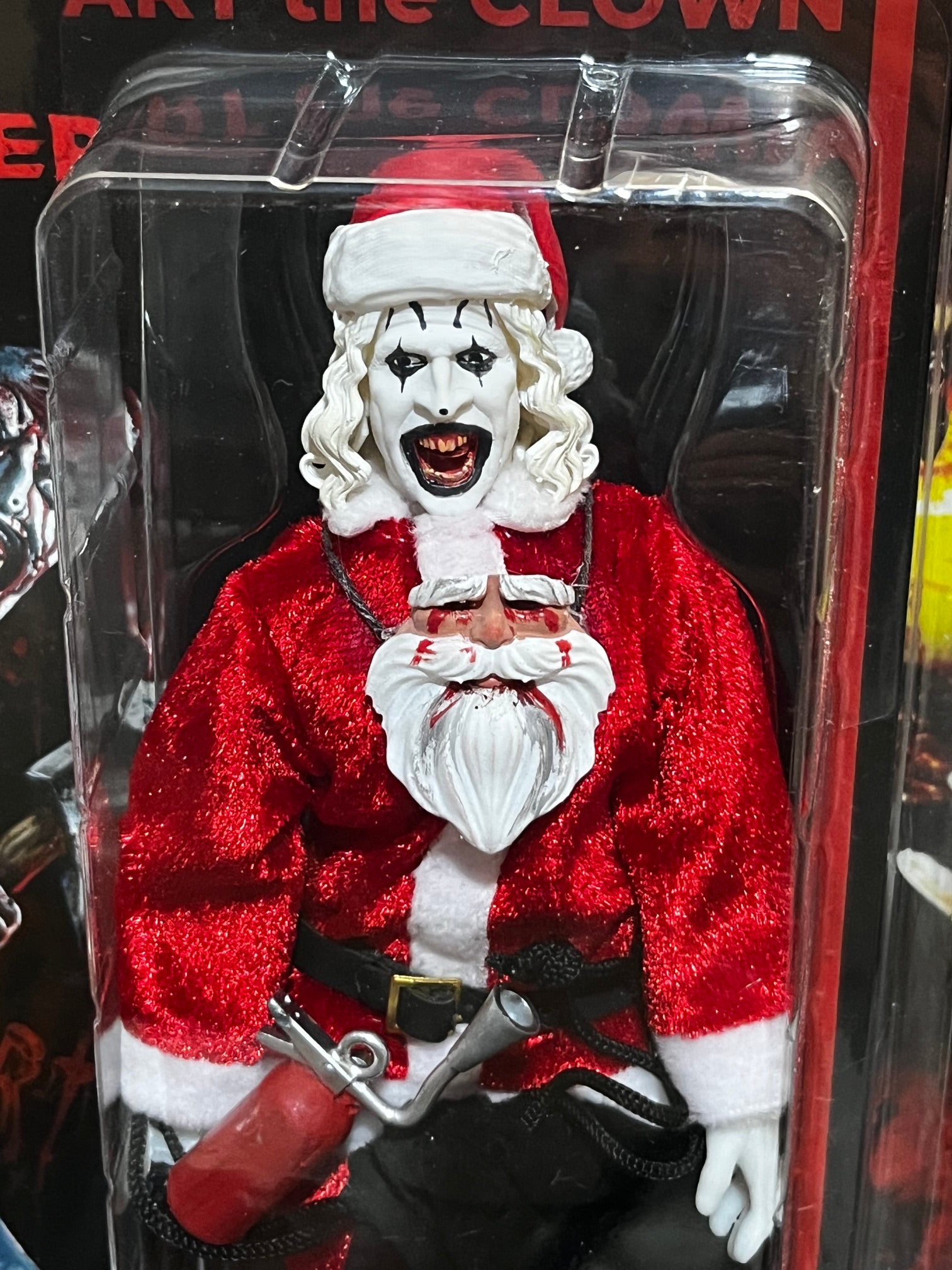 Brentz Dolz Terrifier 3 - Art the Clown Santa 8" Art Action Figure