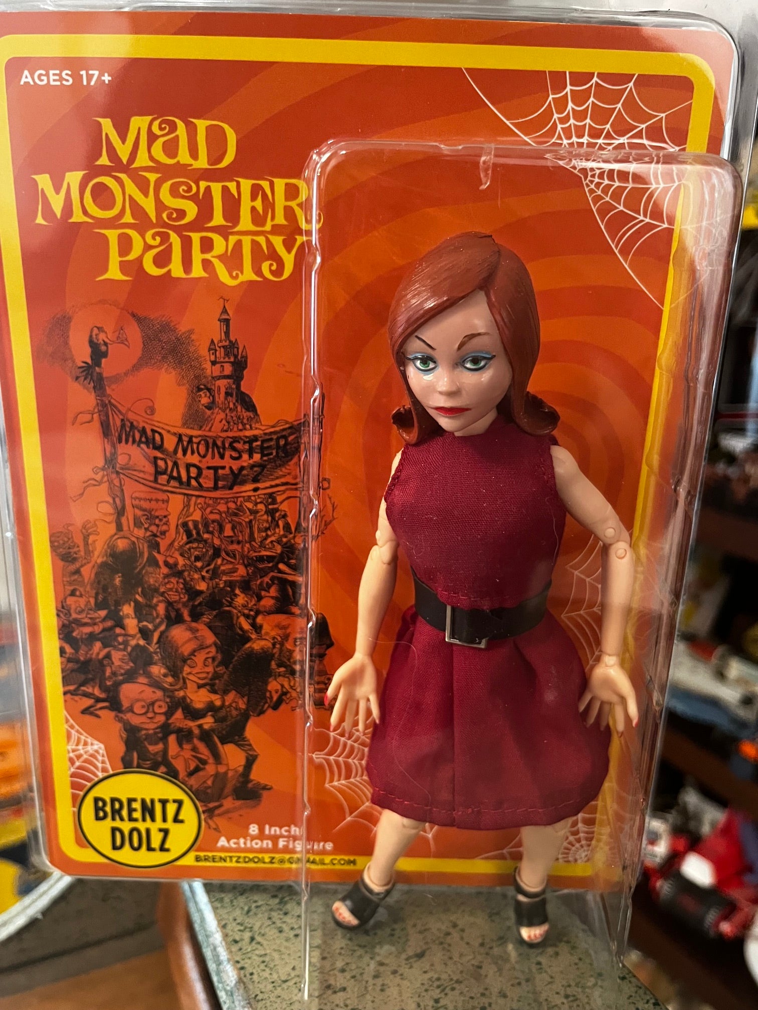 Brentz Dolz Mad Monster Party - Francesca 8" Art Action Figure