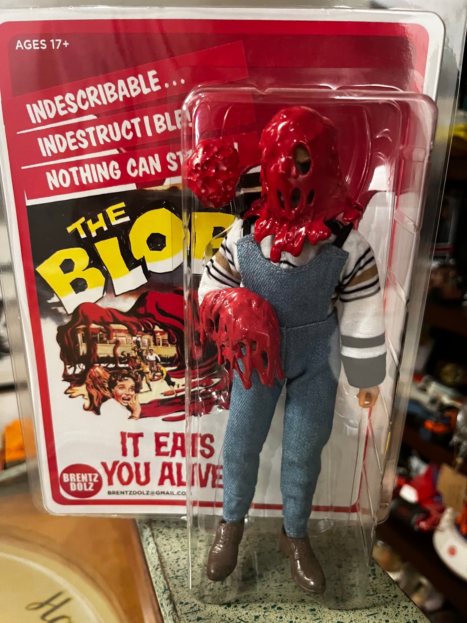 Brentz Dolz The Blob (1958) 8" Art Action Figure