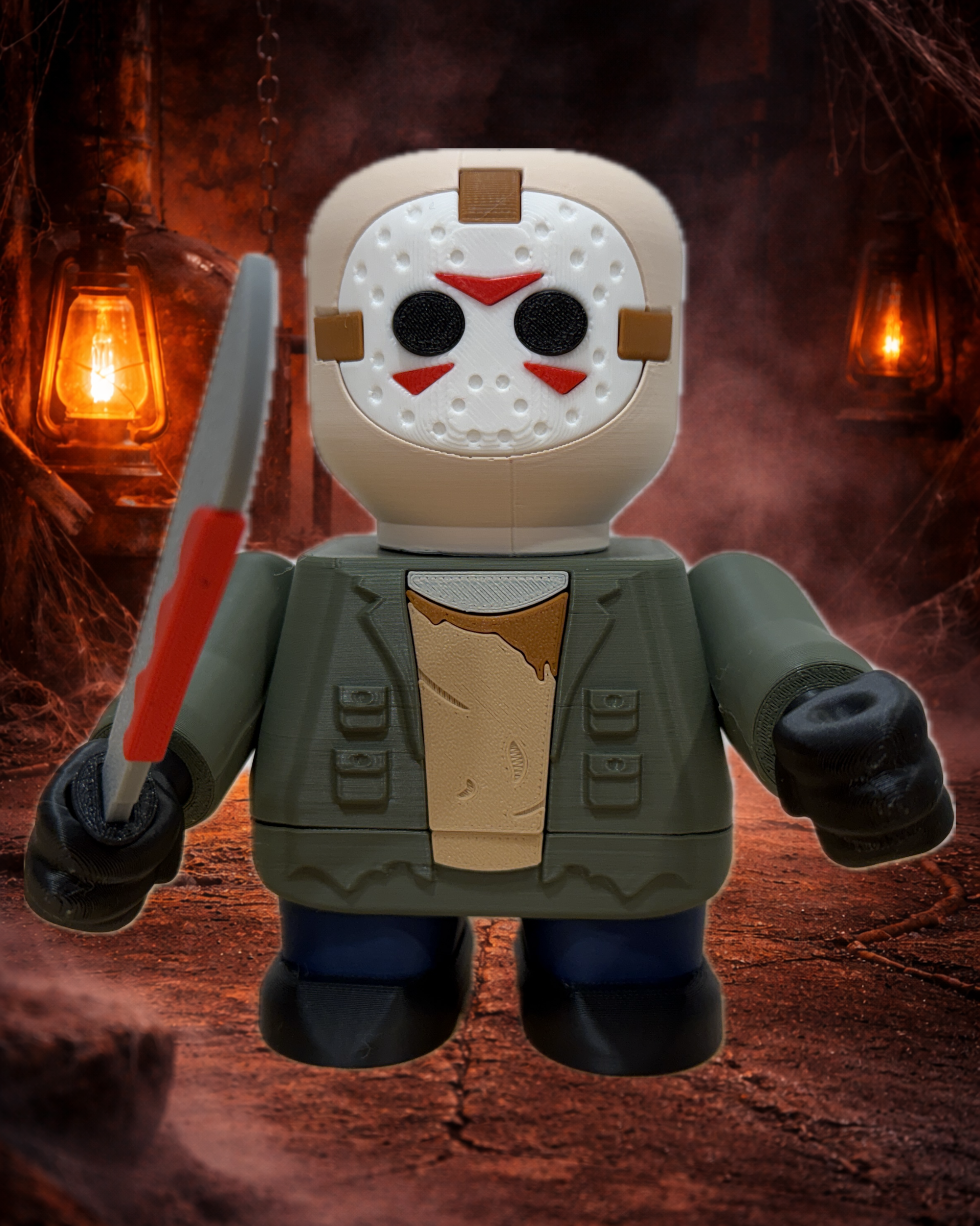 Jason 3D Printed Display Figure – Horror Collector Piece