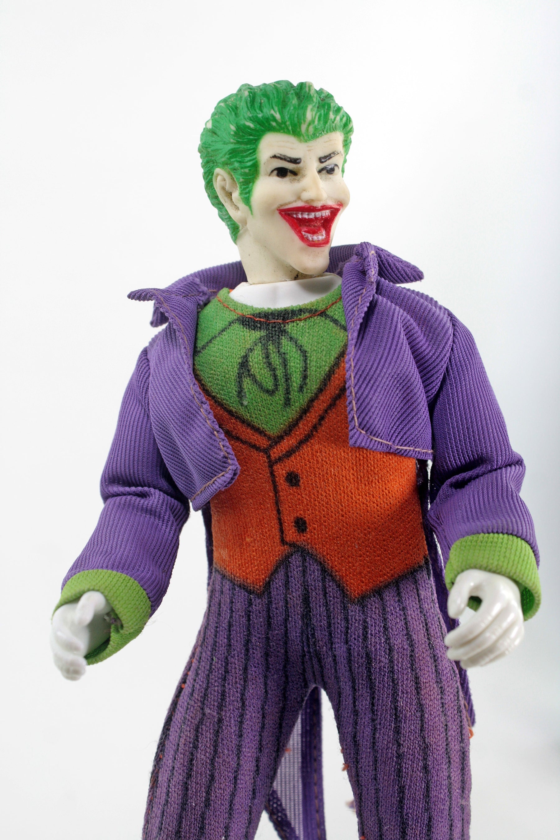 Damaged Package Mego Wave 17 - Joker 50th Anniversary World's Greatest Superheroes (Classic Box) 8" Action Figure