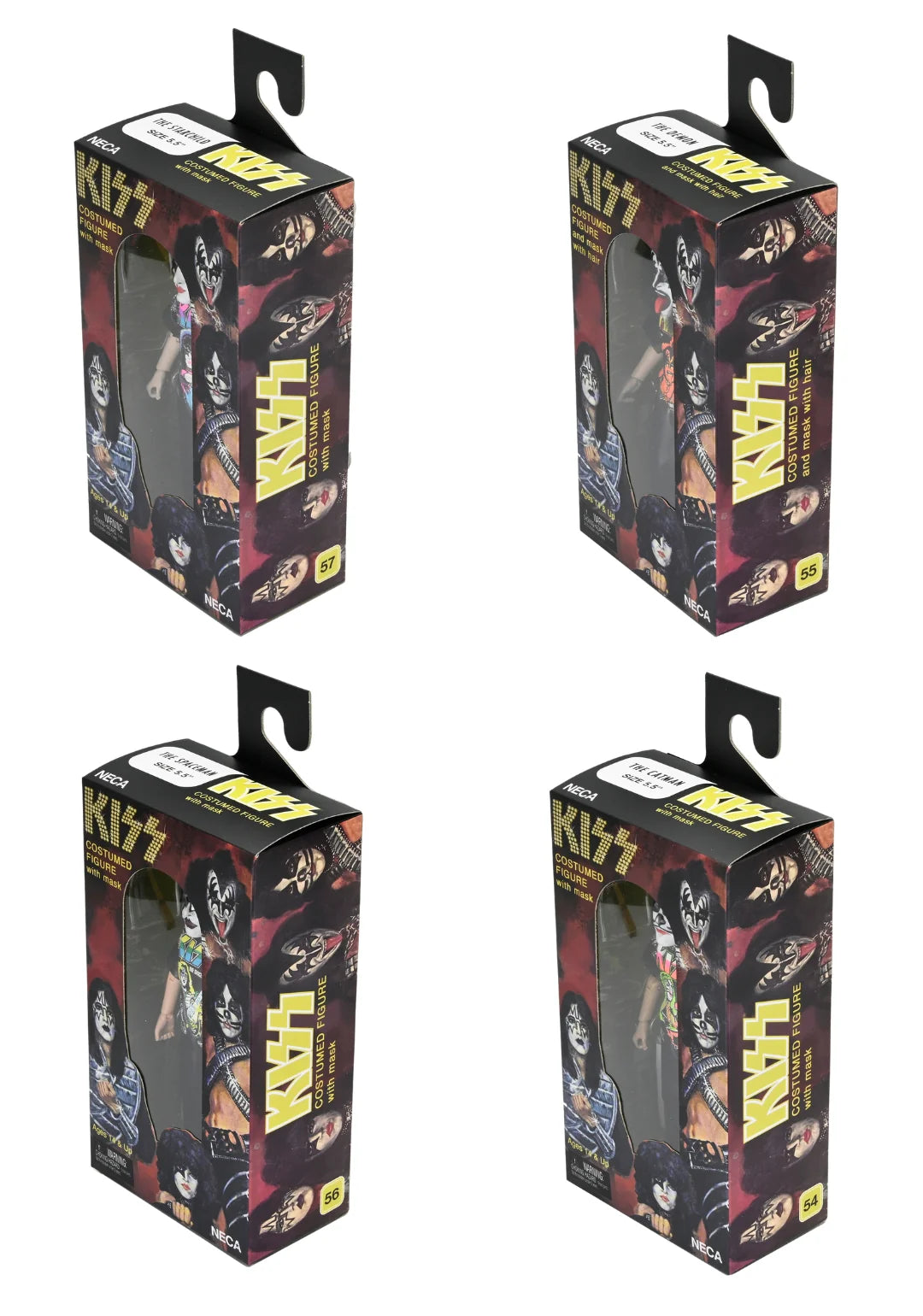 NECA - Ben Cooper Costume Kids Collection - KISS Clothed Action Figure Set of 4 (Pre-Order Ships November 2025)