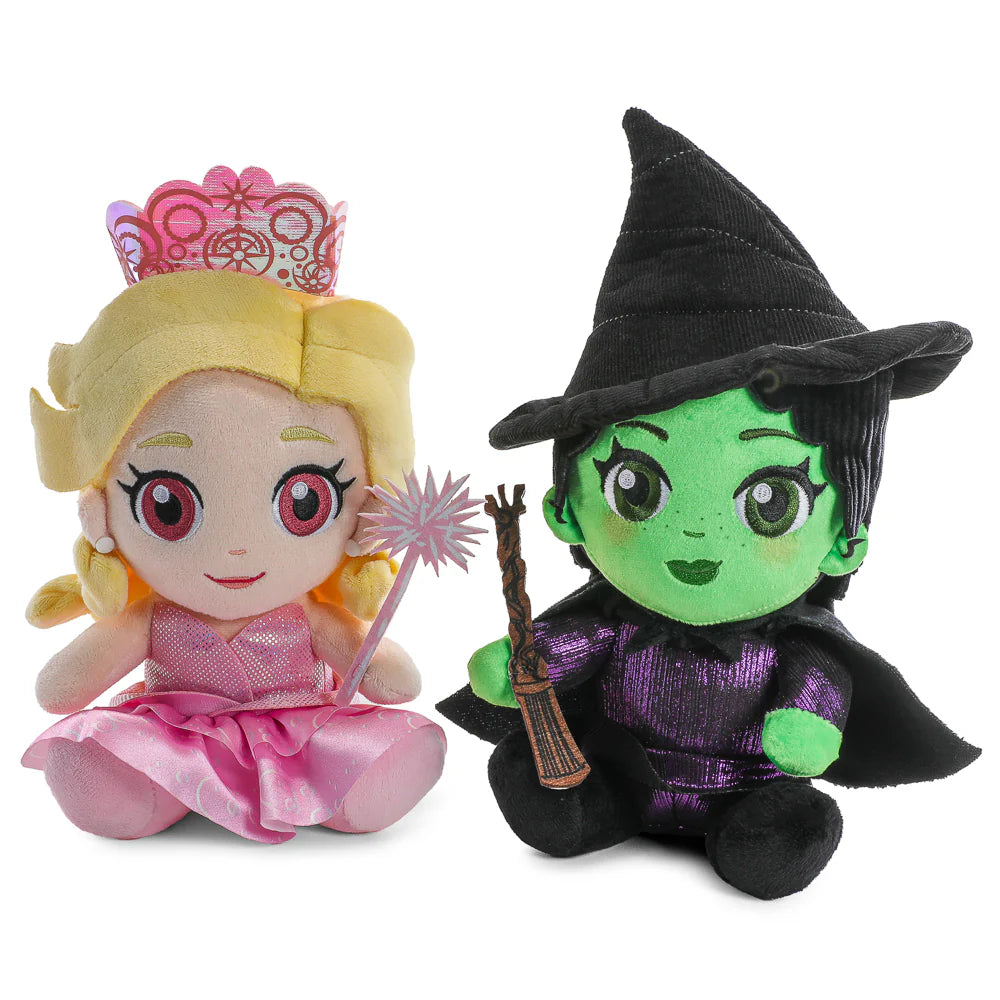 Kidrobot - Wicked: For Good - Glinda & Elphaba Phunny Plush Bundle 2-Pack