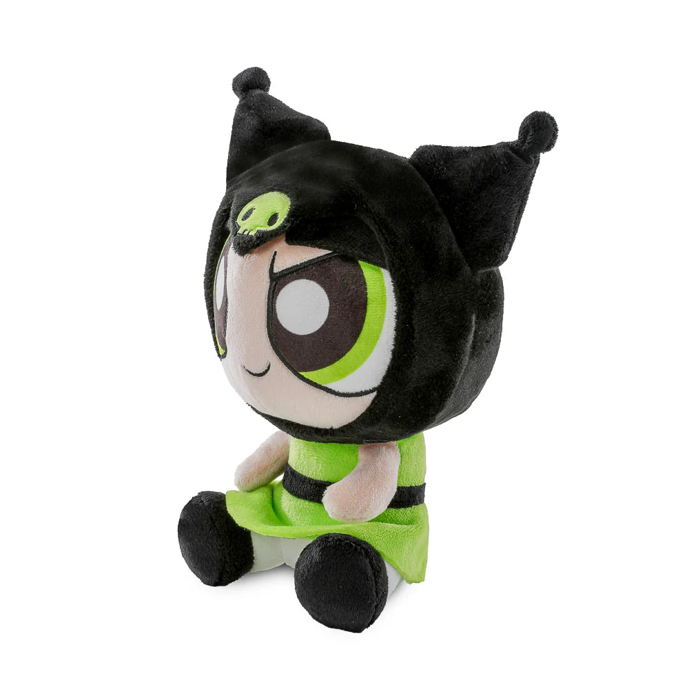 Kidrobot - Hello Kitty & Friends X The Powerpuff Girls - Buttercup as Kuromi Phunny Plush (Pre-Order Ships June 2026)