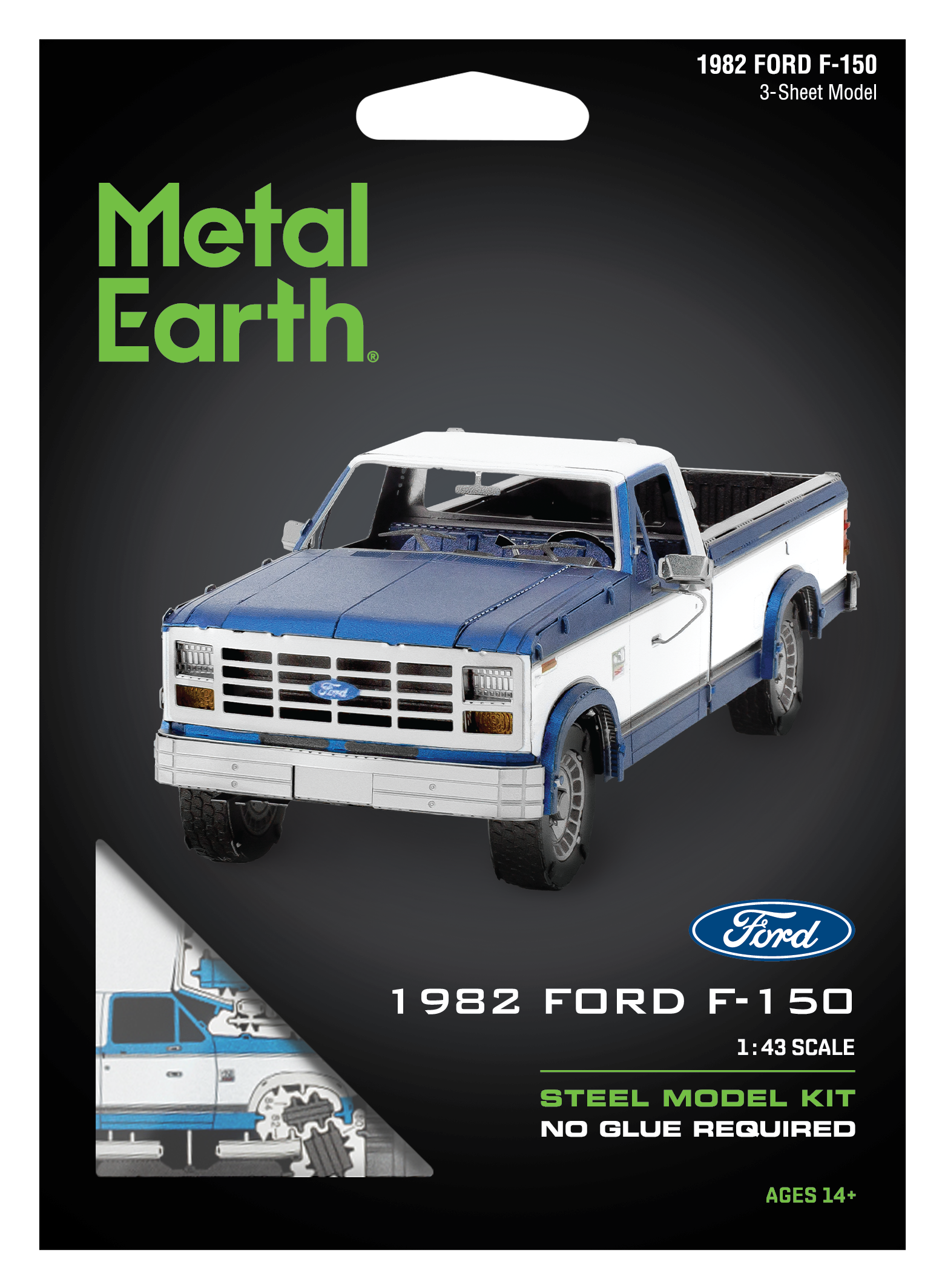 Metal Earth - 1982 Ford F-150 Model Kit