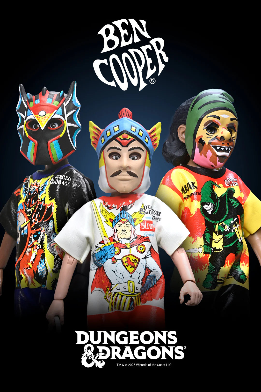 NECA - Ben Cooper Costume Kids Collection - Dungeons & Dragons Clothed Action Figure Set of 3