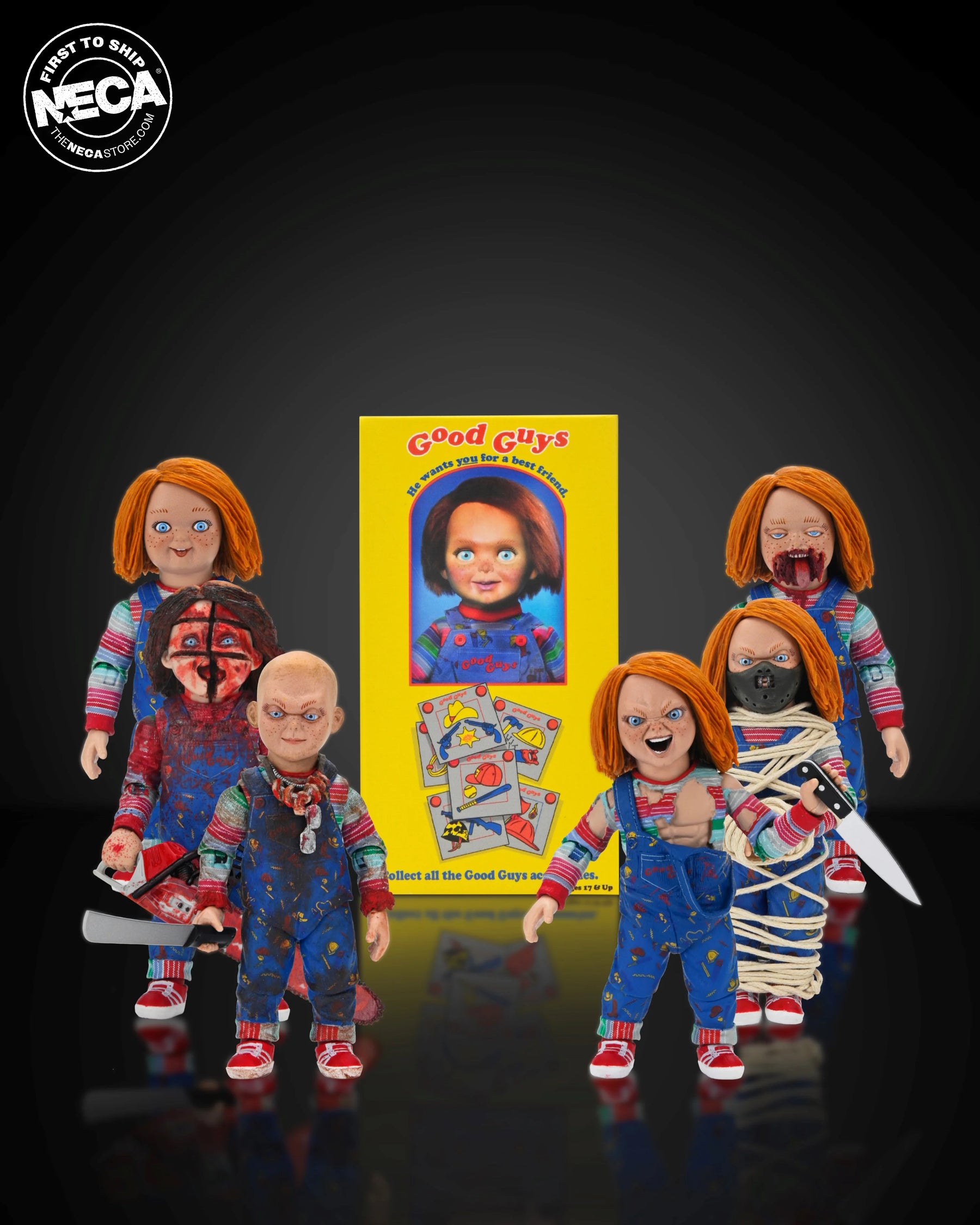 NECA - Chucky (TV Series) "Good Guy" Random 7" Scale Action Figure Blind Box (Pre-Order Ships Q3 2025)