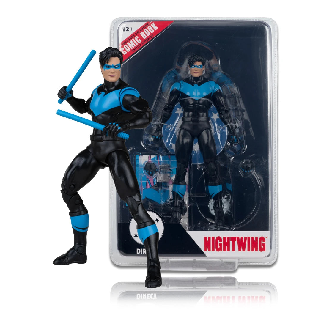McFarlane - DC Page Punchers: Nightwing #81 - Nightwing 7" Figure with Comic