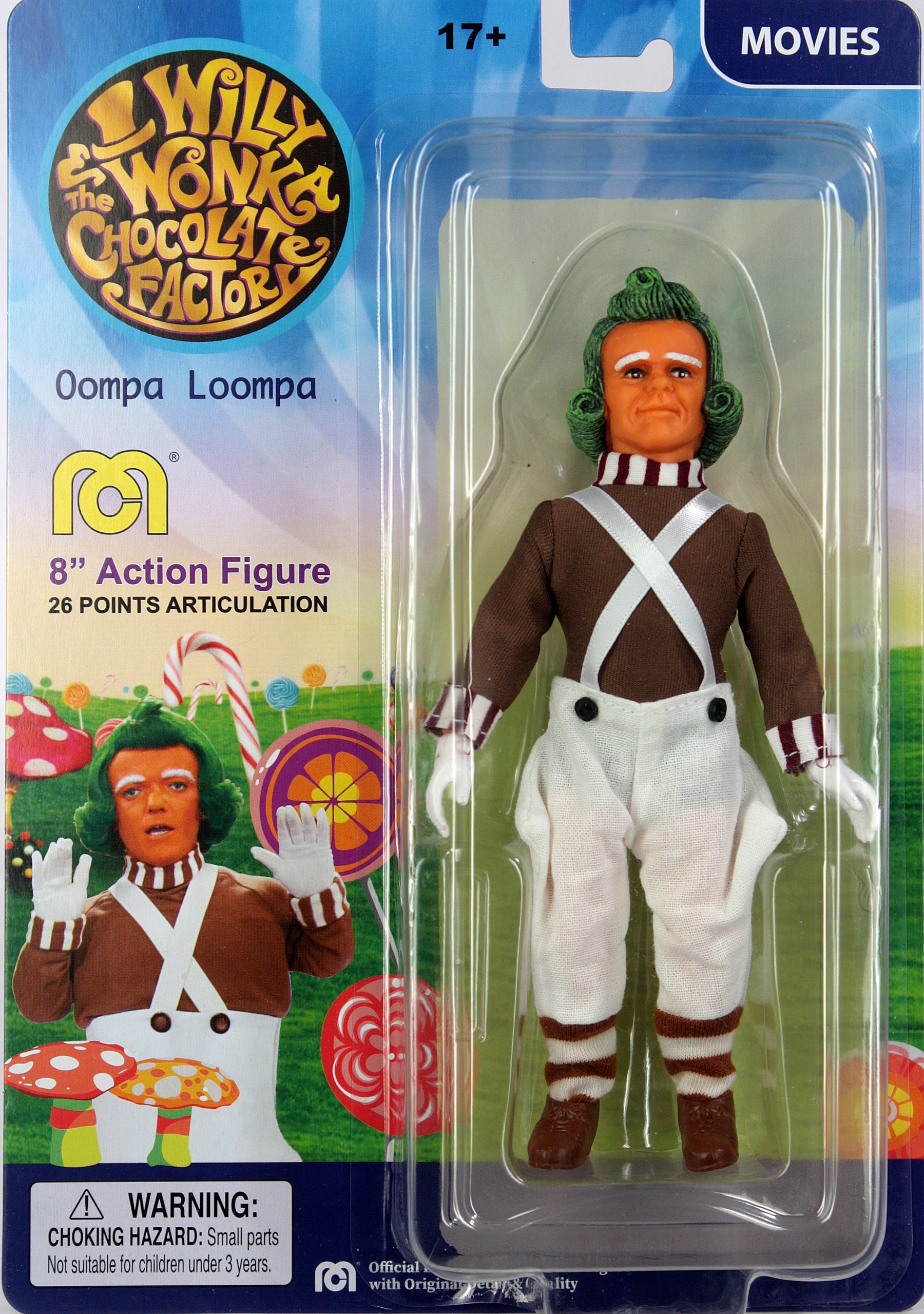 Mego Movies Wave 18 - Oompa Loompa (Willy Wonka) 8" Action Figure