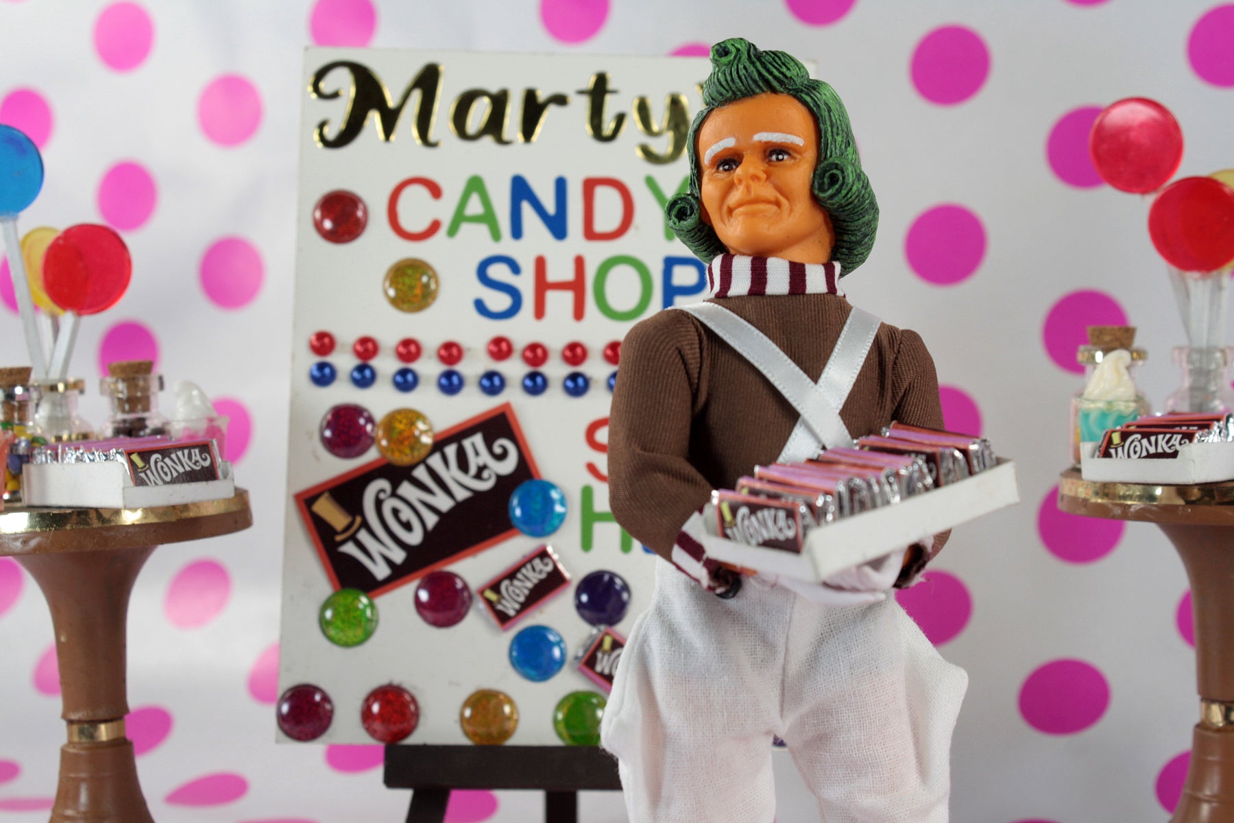 Mego Movies Wave 18 - Oompa Loompa (Willy Wonka) 8" Action Figure