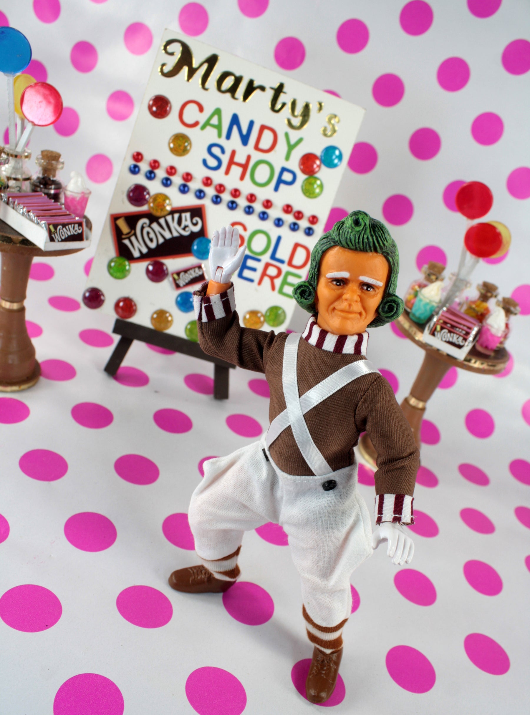 Mego Movies Wave 18 - Oompa Loompa (Willy Wonka) 8" Action Figure