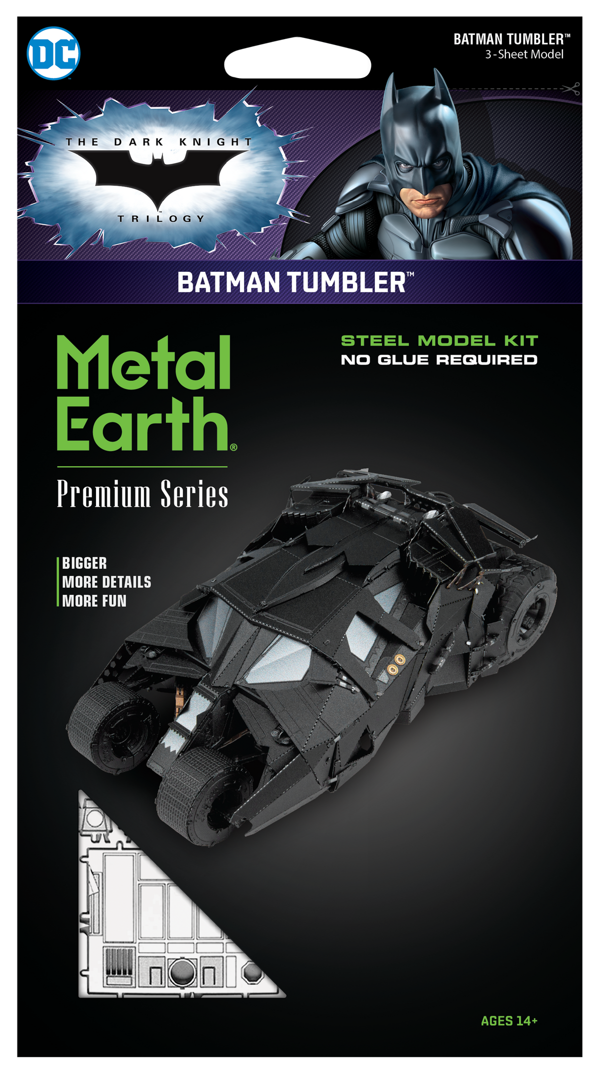 Metal Earth - Premium Series - Batman: Tumbler Model Kit