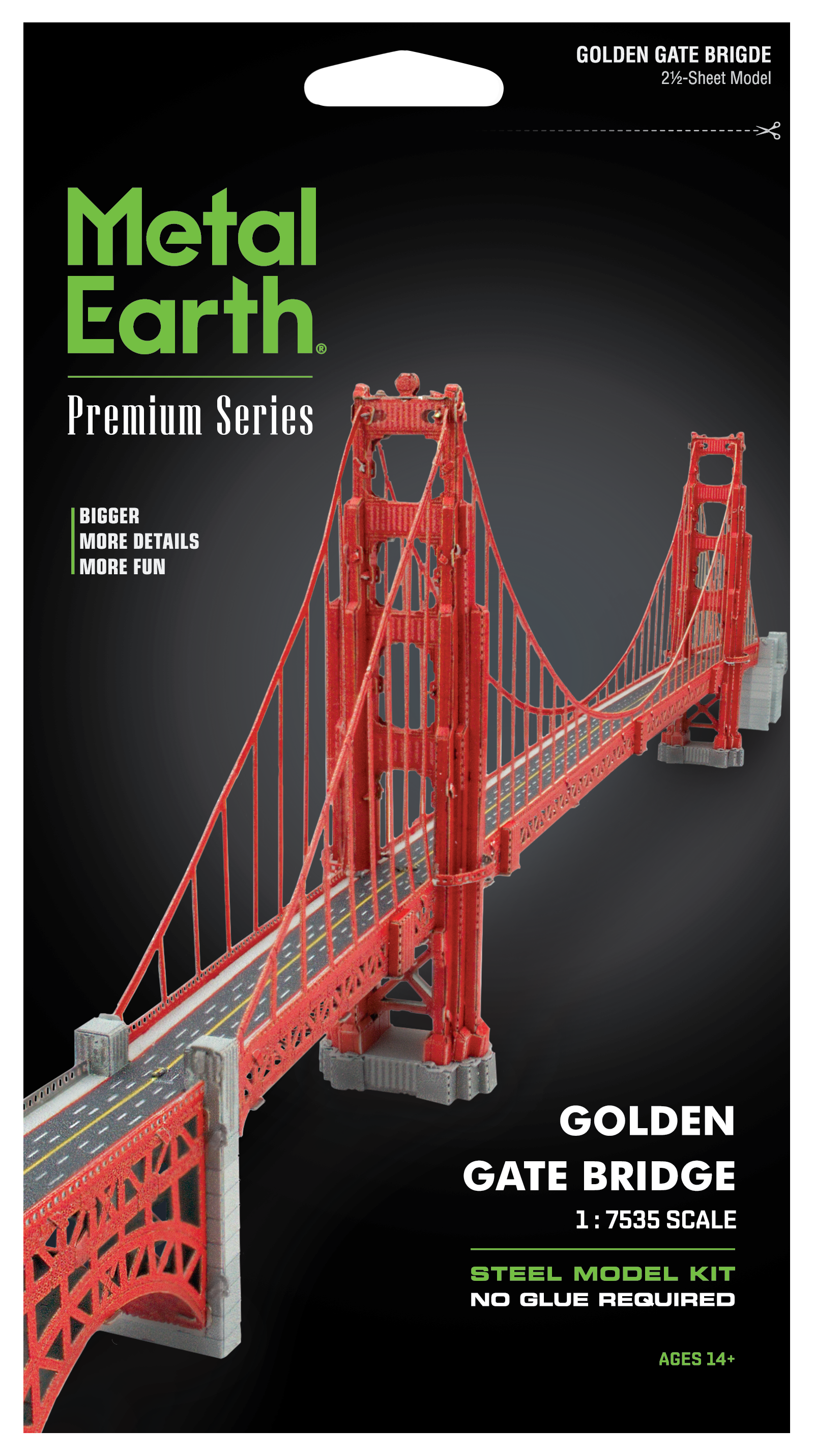 Metal Earth - Premium Series - Golden Gate Bridge Model Kit