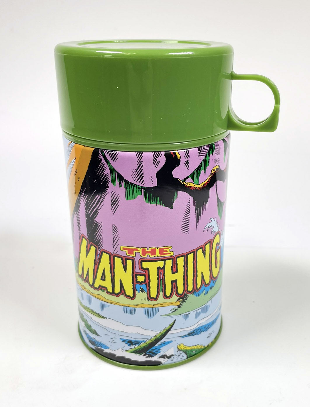 TIN TITANS - MARVEL MAN-THING PX LUNCHBOX & BEV CONTAINER