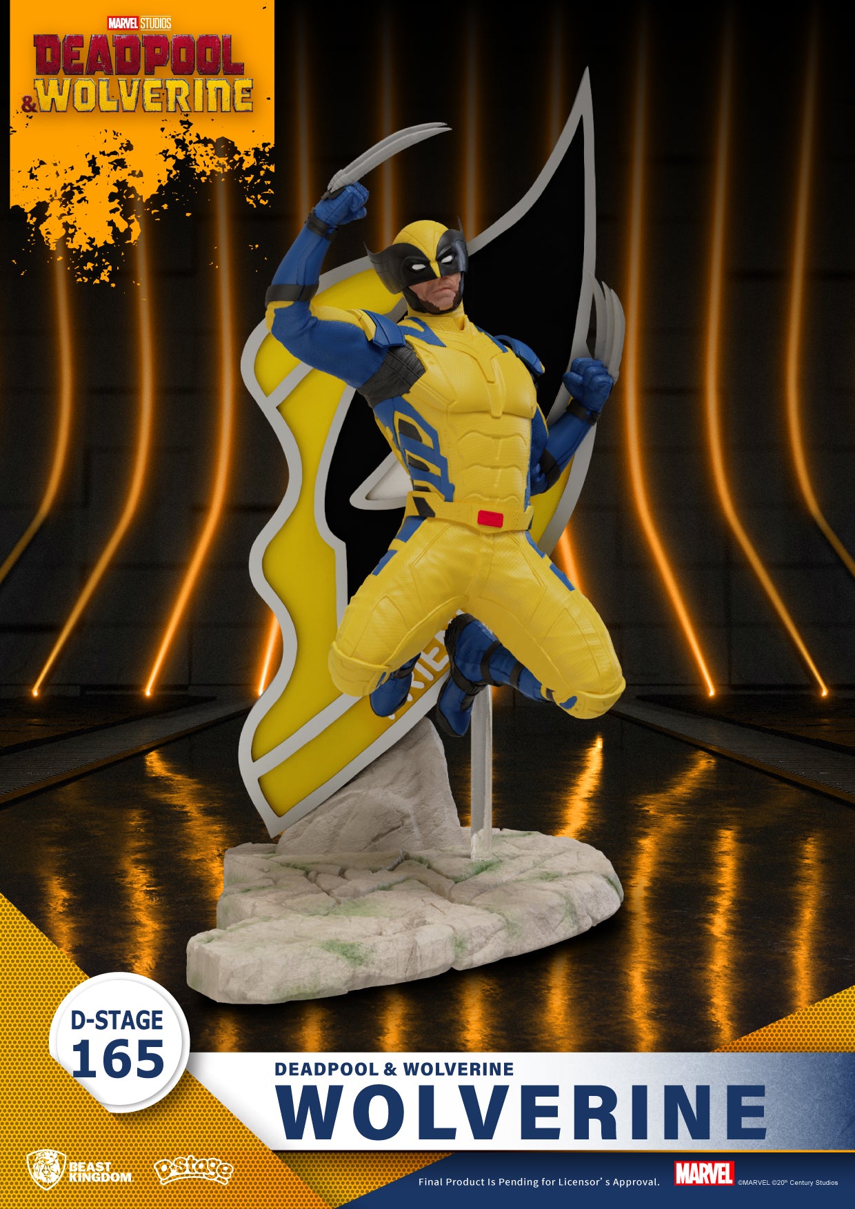 BEAST KINGDOM - DEADPOOL & WOLVERINE DS-165 WOLVERINE (Pre-Order Ships May 2025)