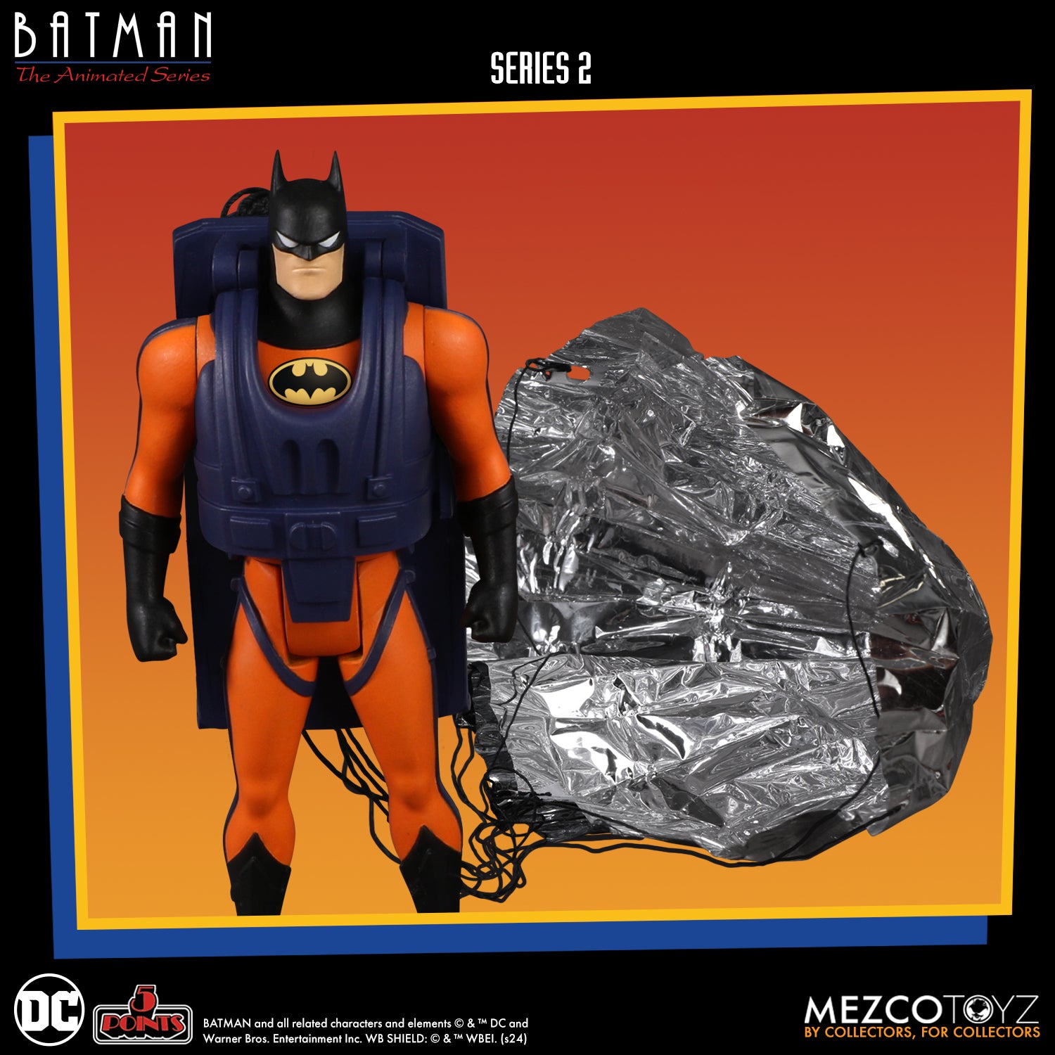 5 Points - Batman: The Animated Series - Series 2 Set of 4 Action Figures (Pre-Order Ships August 2025)