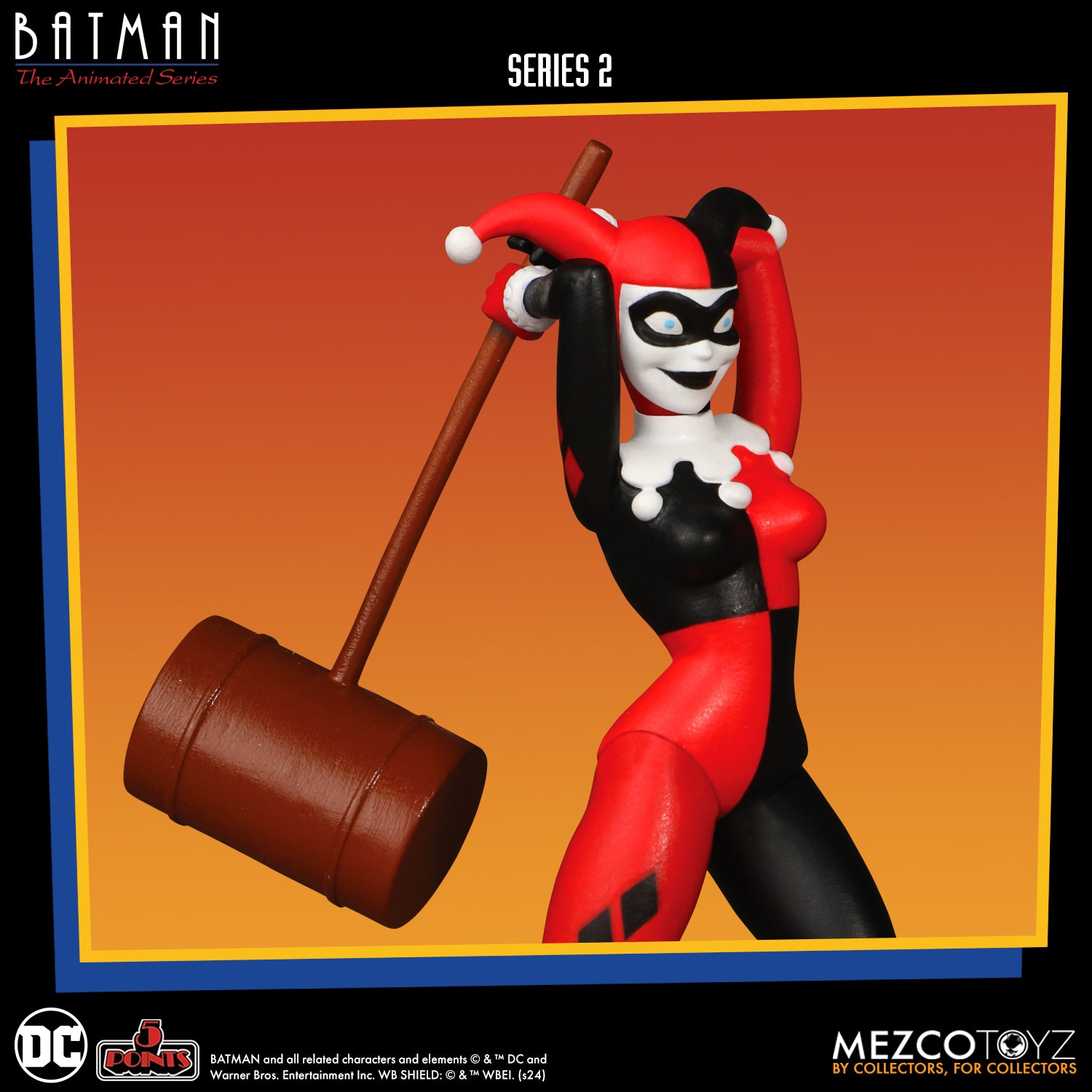 5 Points - Batman: The Animated Series - Series 2 Set of 4 Action Figures (Pre-Order Ships August 2025)