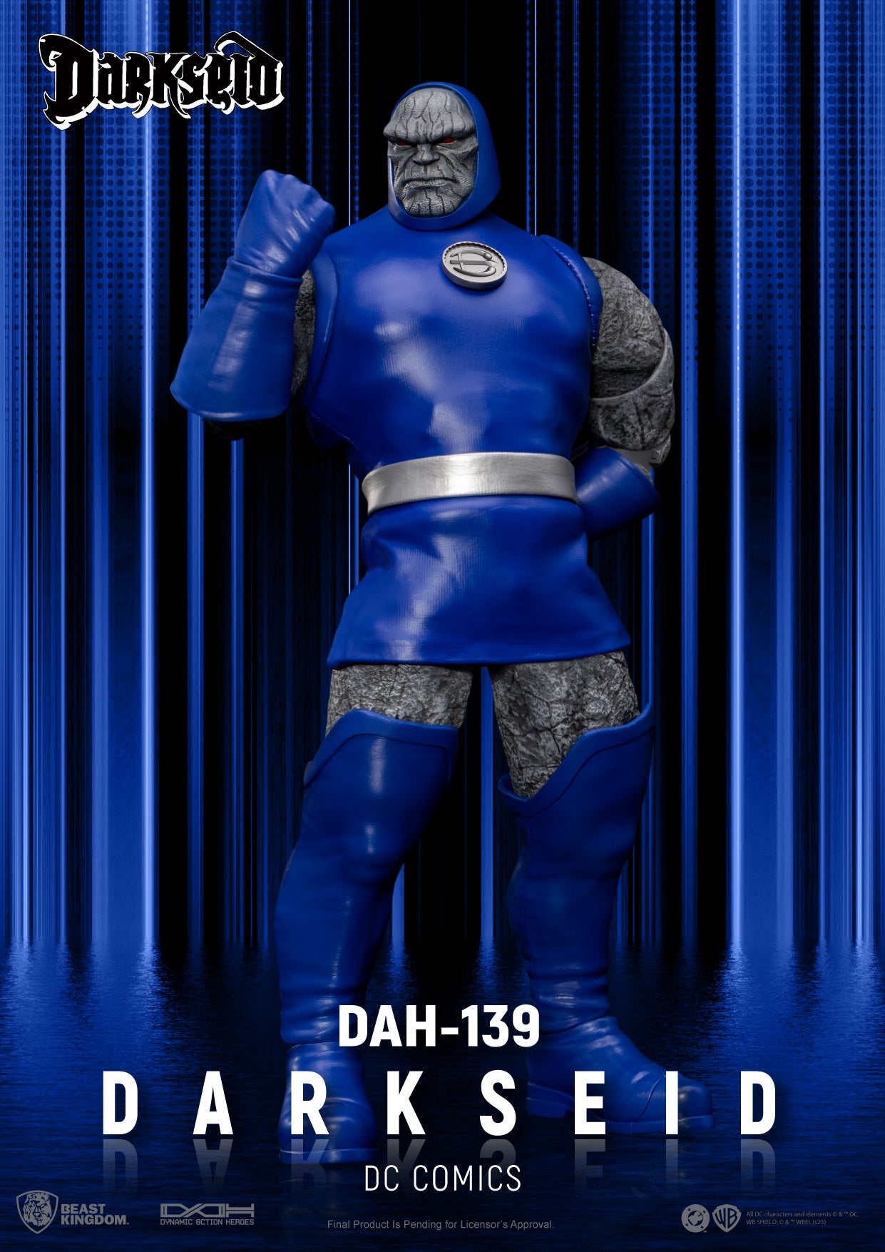 BEAST KINGDOM - DC Comics DARKSEID DYNAMIC 8CTION HEROES FIGURE (Pre-Order Ships Nov 2025)