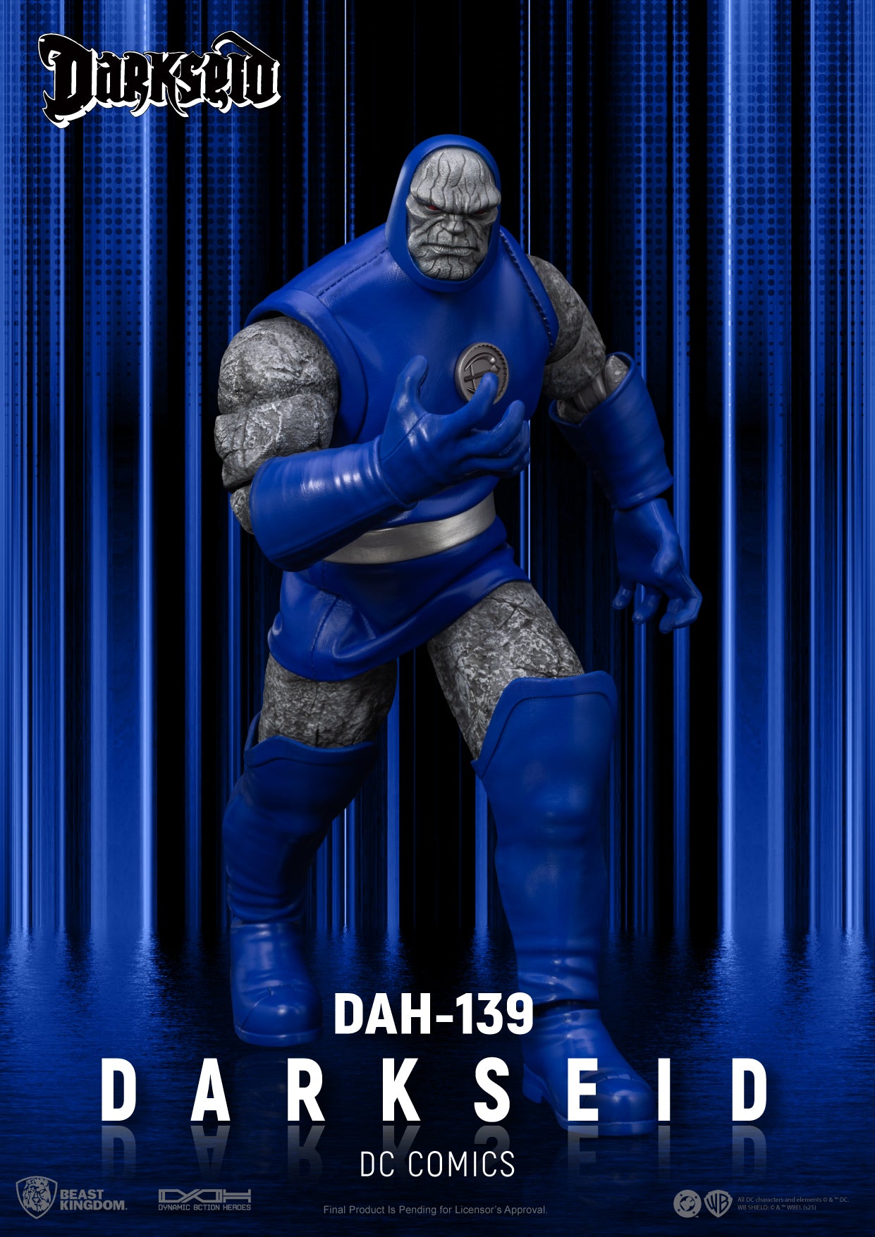 BEAST KINGDOM - DC Comics DARKSEID DYNAMIC 8CTION HEROES FIGURE (Pre-Order Ships Nov 2025)
