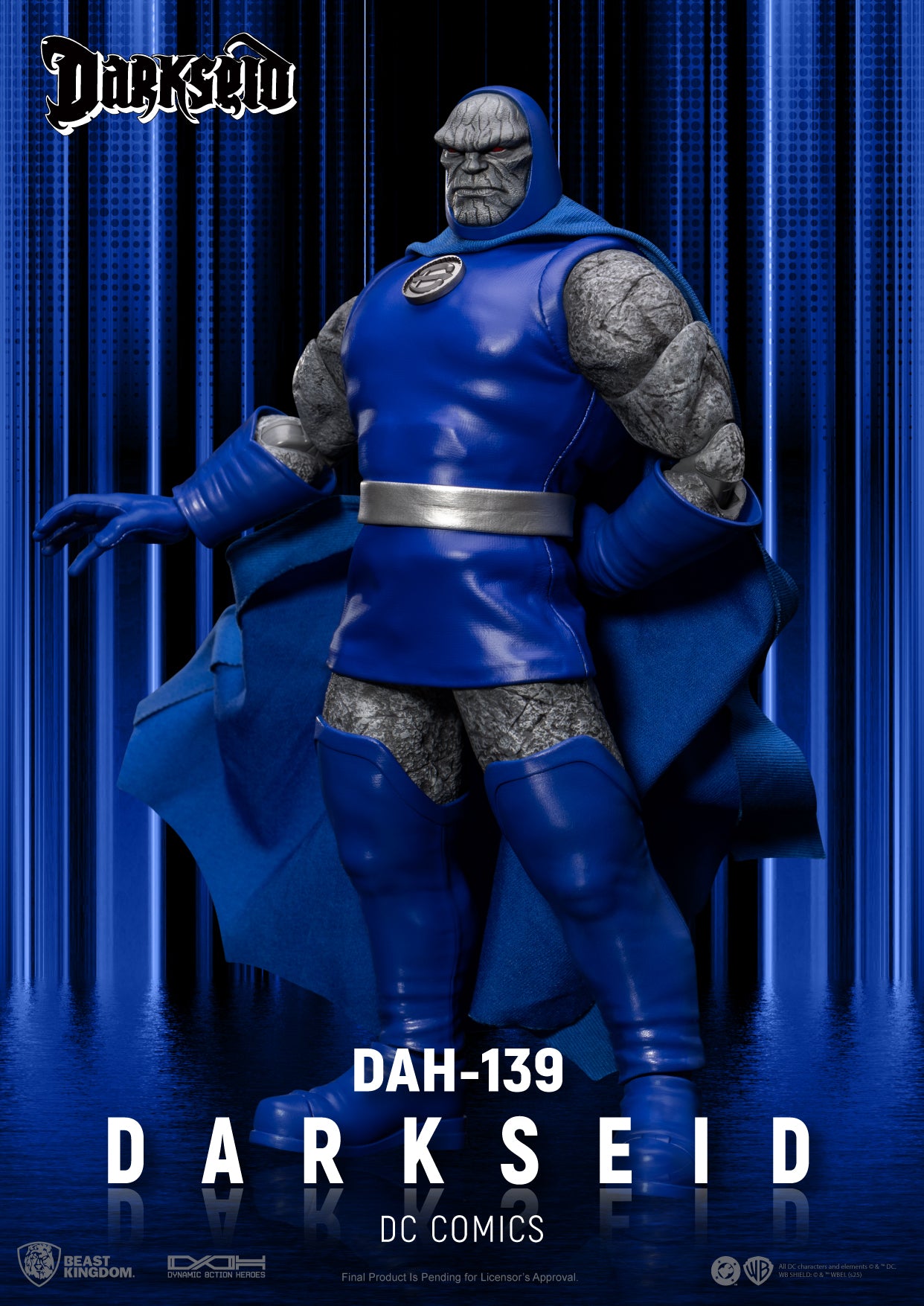 BEAST KINGDOM - DC Comics DARKSEID DYNAMIC 8CTION HEROES FIGURE (Pre-Order Ships Nov 2025)