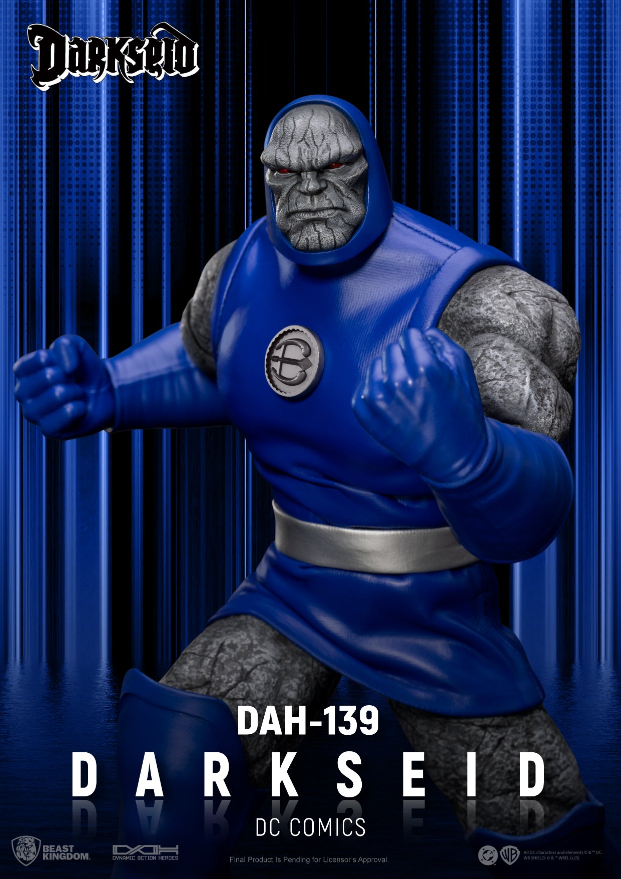 BEAST KINGDOM - DC Comics DARKSEID DYNAMIC 8CTION HEROES FIGURE (Pre-Order Ships Nov 2025)