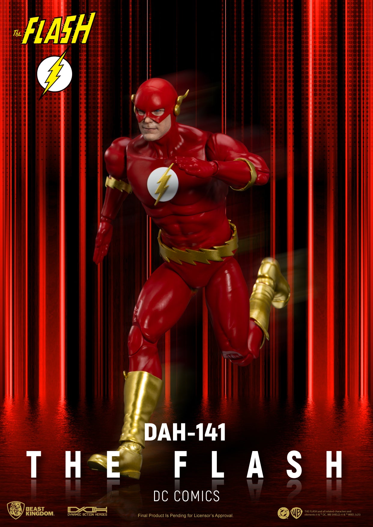 BEAST KINGDOM - DC Comics THE FLASH DYNAMIC 8CTION HEROES FIGURE (Pre-Order Ships Nov 2025)