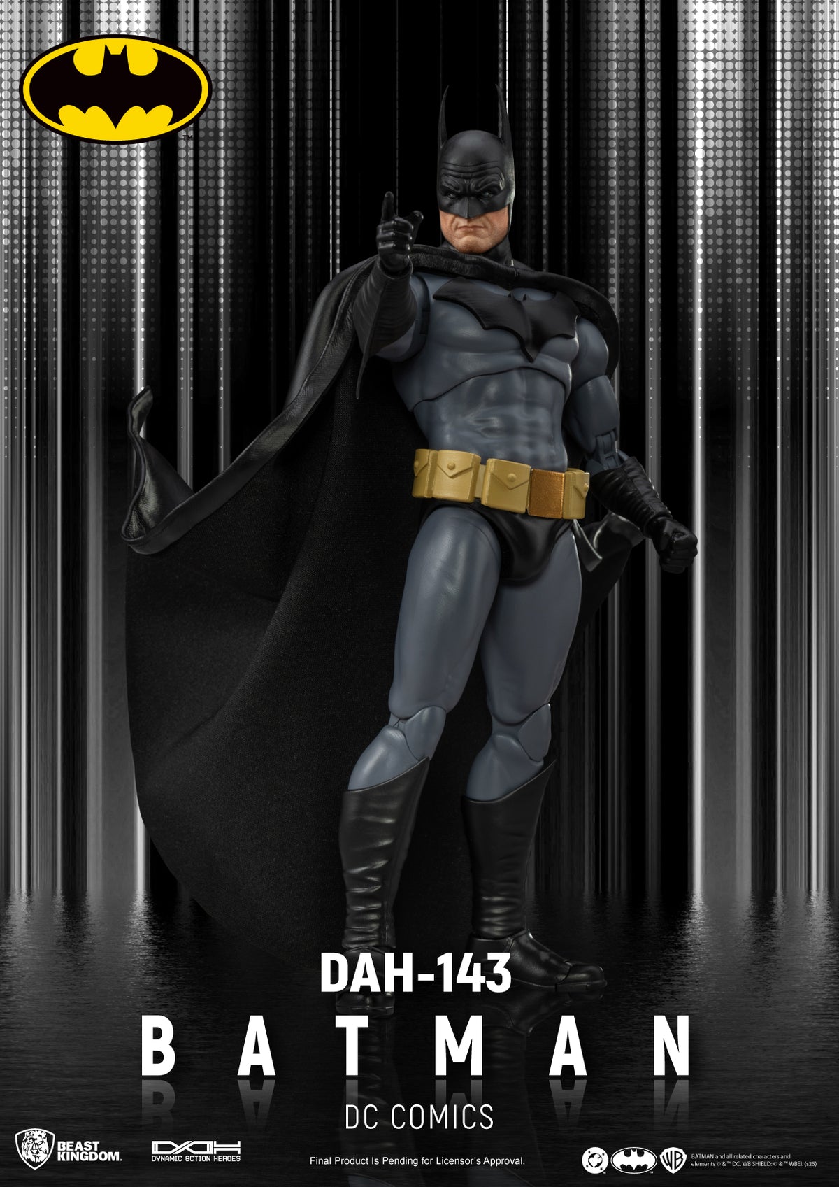 BEAST KINGDOM - DC Comics BATMAN DYNAMIC 8CTION HEROES FIGURE (Pre-Order Ships Nov 2025)