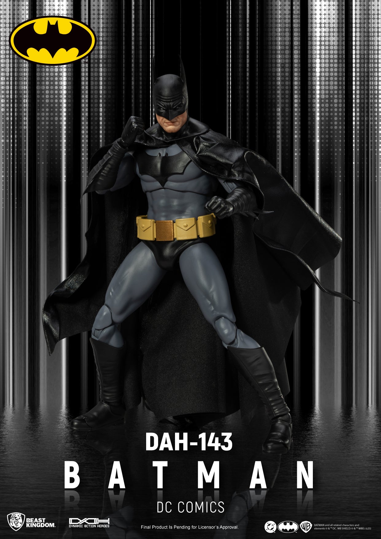 BEAST KINGDOM - DC Comics BATMAN DYNAMIC 8CTION HEROES FIGURE (Pre-Order Ships Nov 2025)