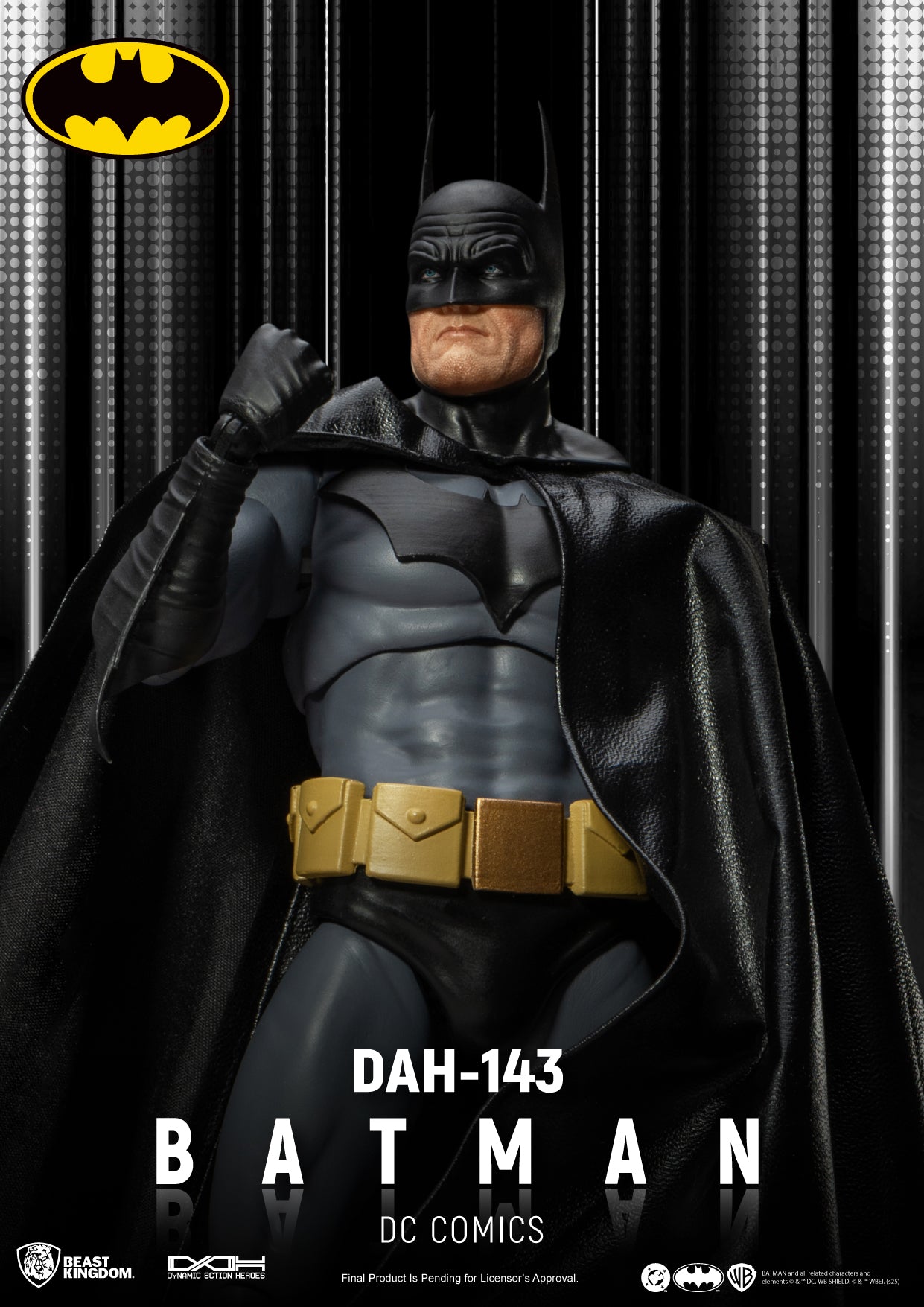 BEAST KINGDOM - DC Comics BATMAN DYNAMIC 8CTION HEROES FIGURE (Pre-Order Ships Nov 2025)