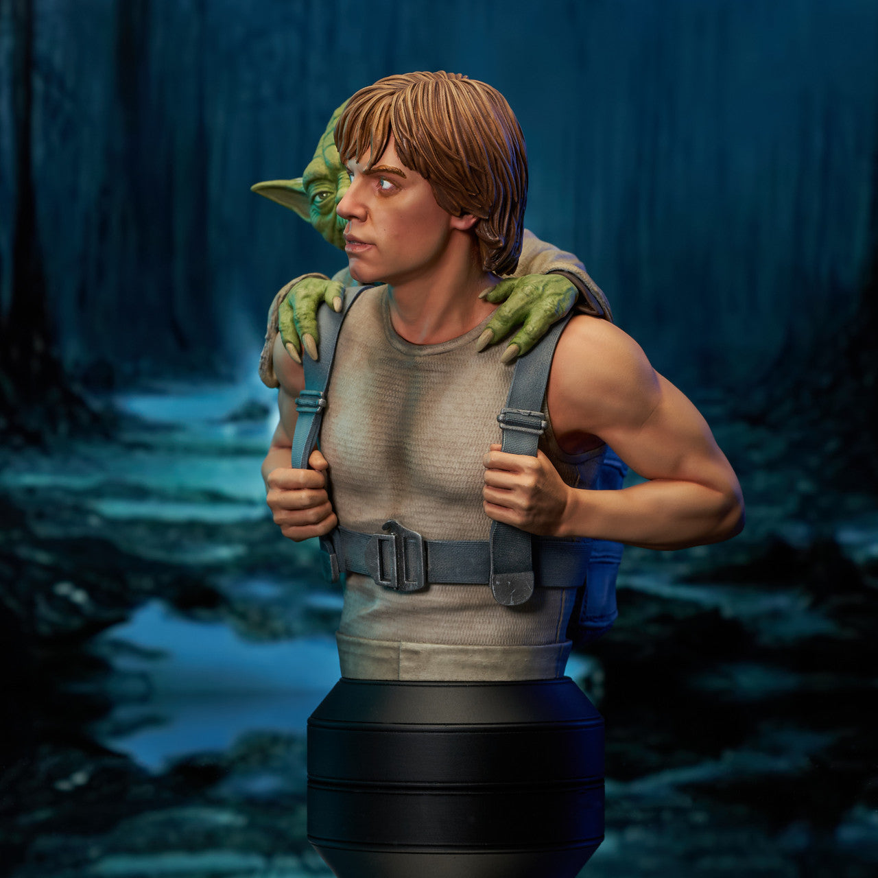 DIAMOND SELECT - Star Wars: The Empire Strikes Back Luke Skywalker with Yoda 1/6 Scale Limited Edition Bust