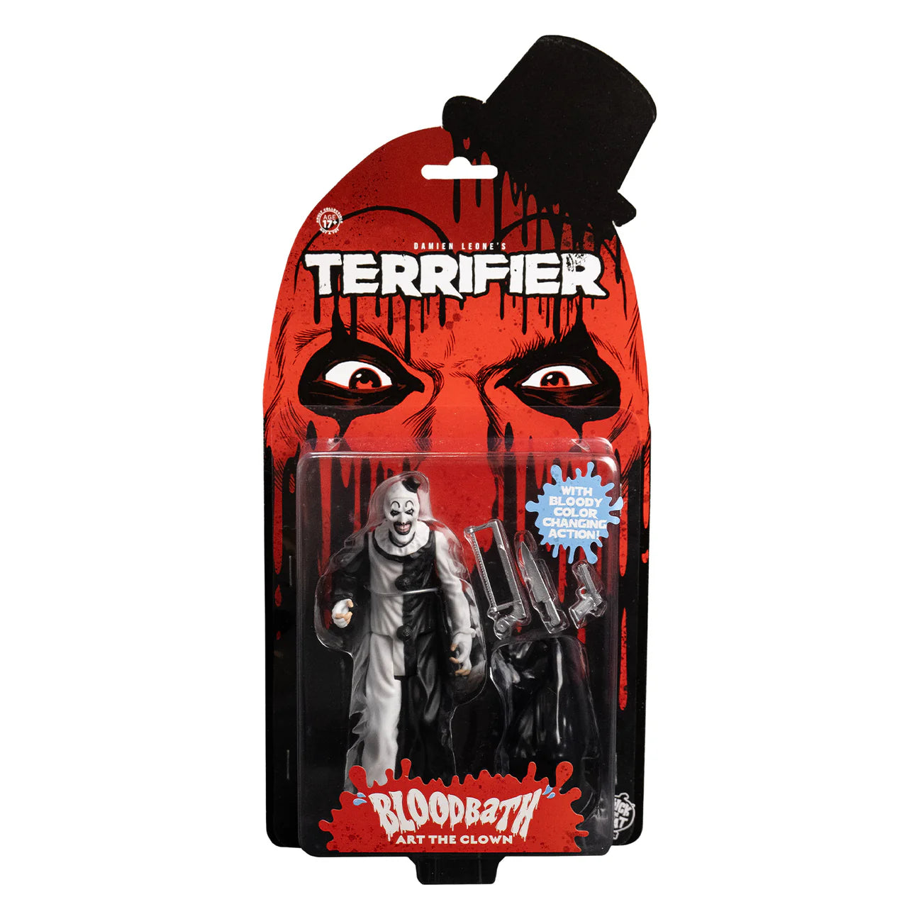 TERRIFIER - ART THE CLOWN - BLOOD BATH 5" ACTION FIGURE