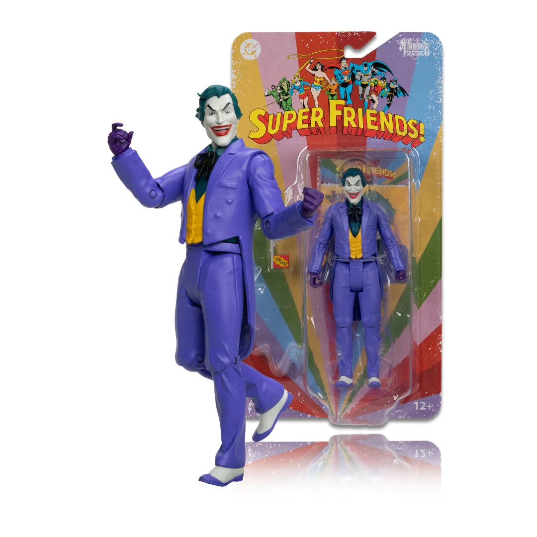 McFarlane - DC Retro: Super Friends - The Joker 6" Action Figure