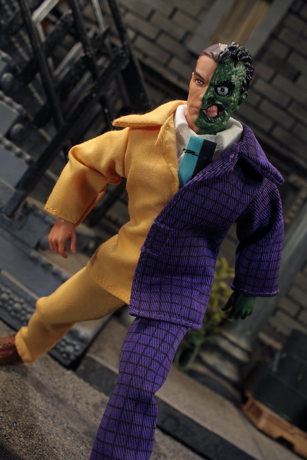 Mego Wave 18 - Two Face 50th Anniversary World's Greatest Superheroes 8" Action Figure